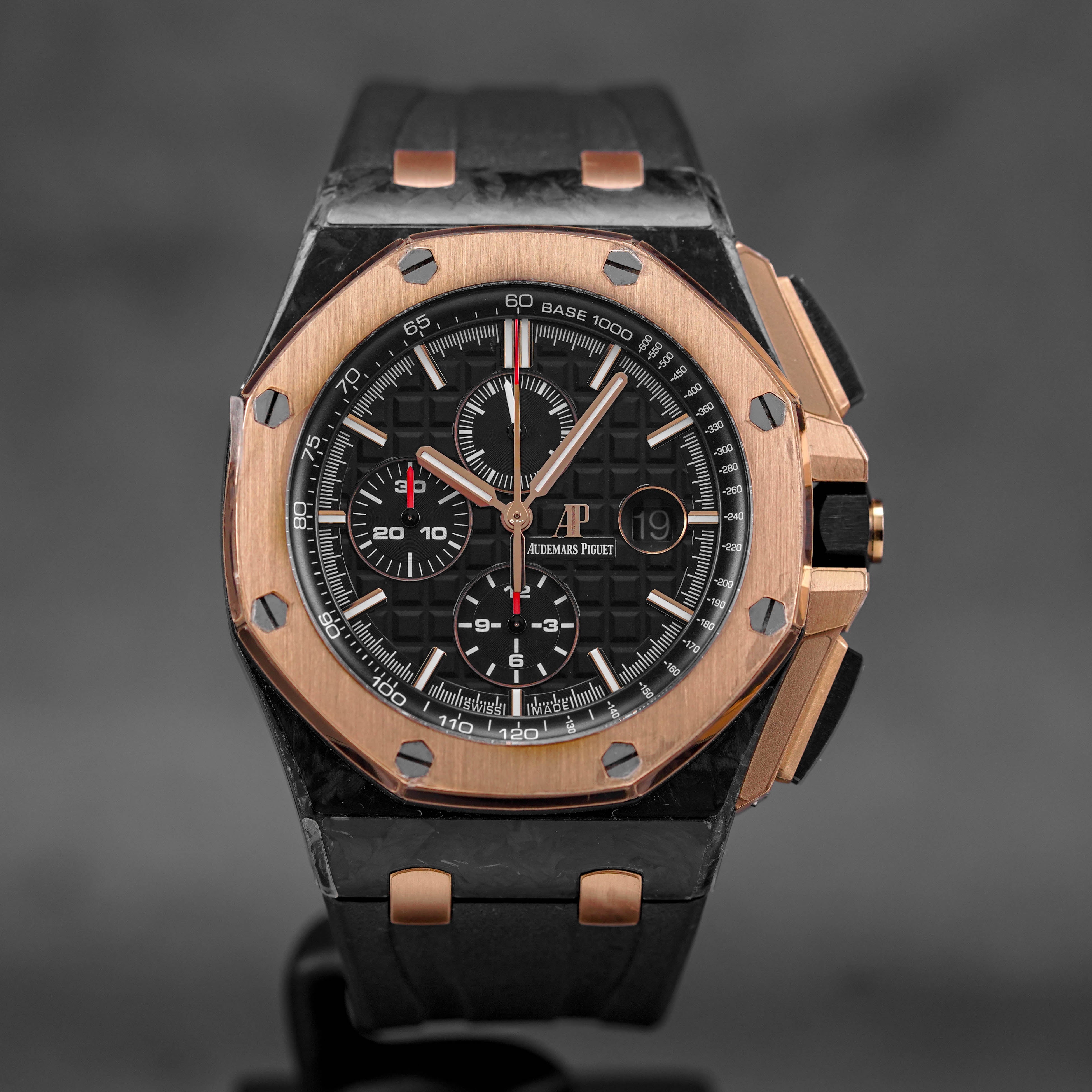 ROYAL OAK OFFSHORE CHRONOGRAPH 44MM 'QE II CUP' CARBON ROSEGOLD (2016)
