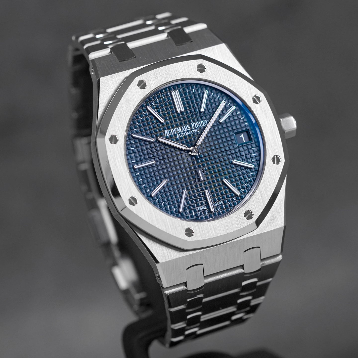 ROYAL OAK JUMBO 39MM 15202 BLUE DIAL (2016)