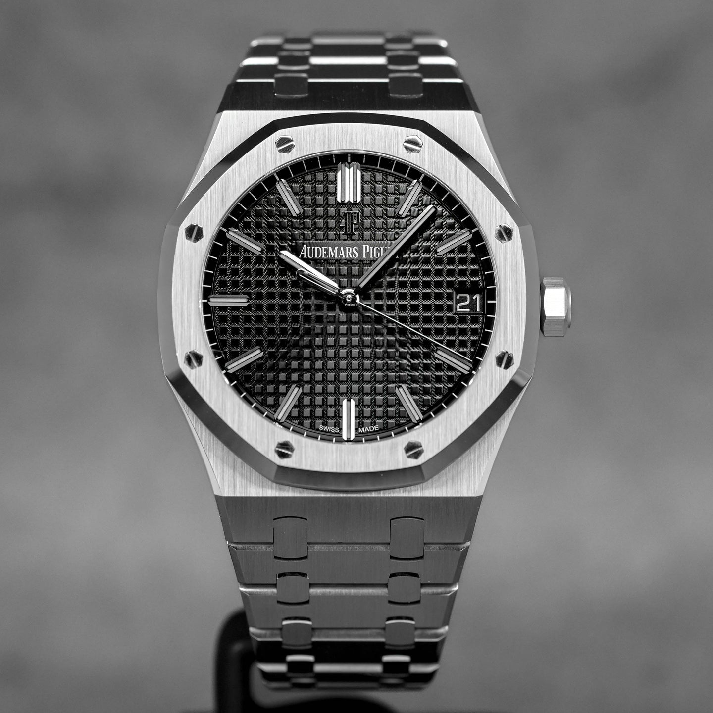 ROYAL OAK 41MM 15500 BLACK DIAL (2019)