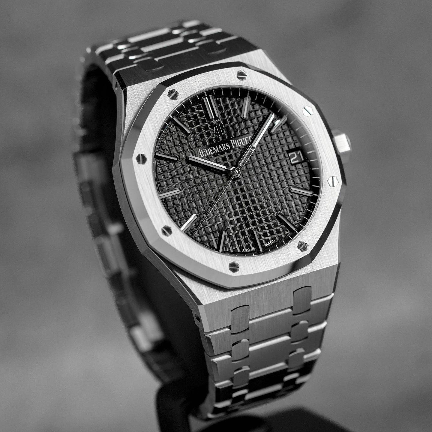 ROYAL OAK 41MM 15500 BLACK DIAL (2019)