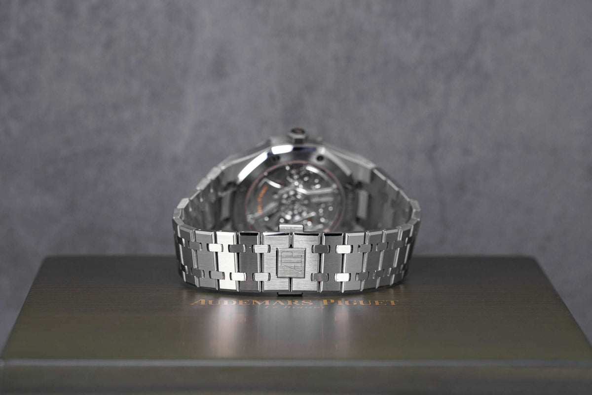 AUDEMARS PIGUET ROYAL OAK 41MM 15510 BLACK DIAL '50TH ANNIVERSARY ...