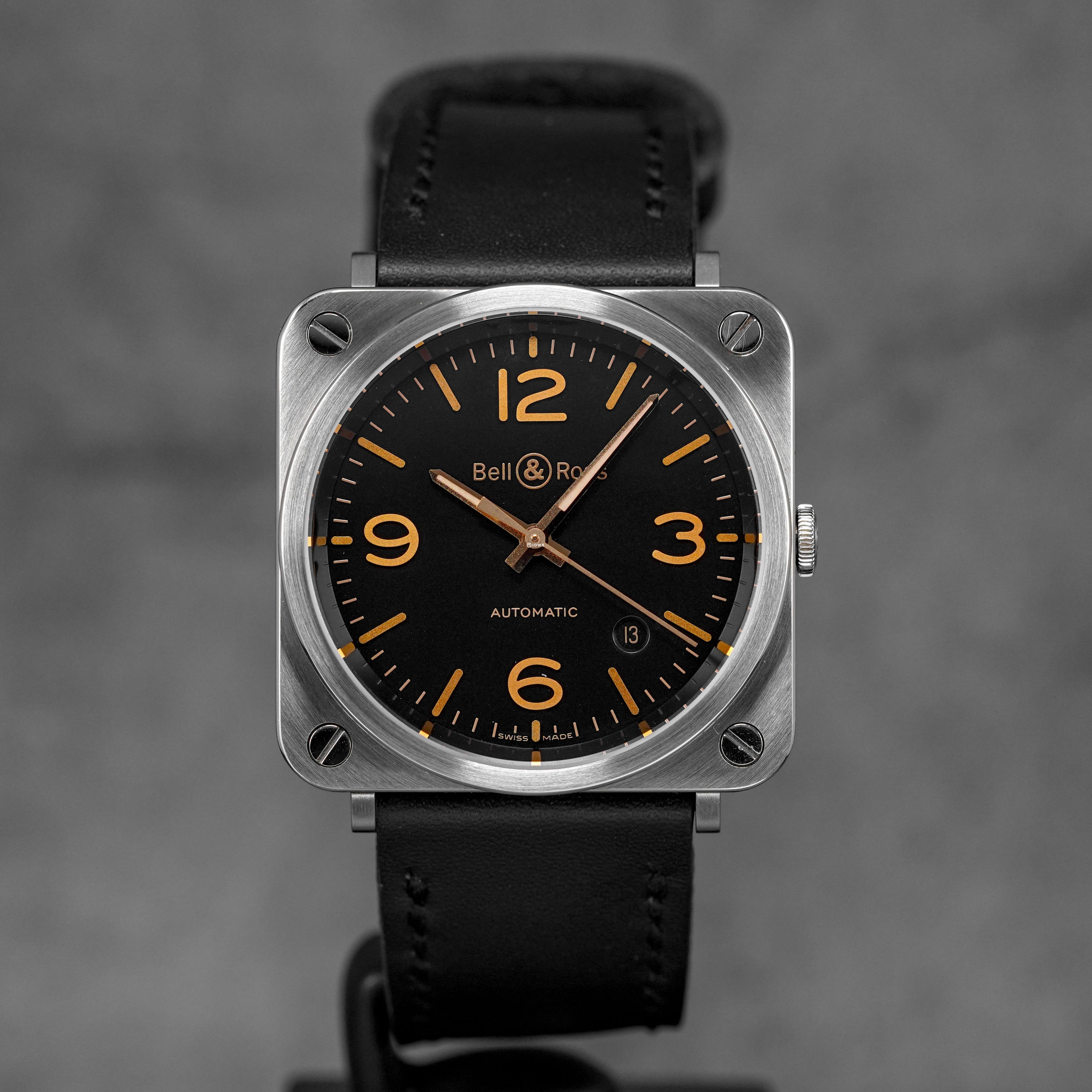 BR-S GOLDEN HERITAGE 39MM BLACK DIAL (2016)