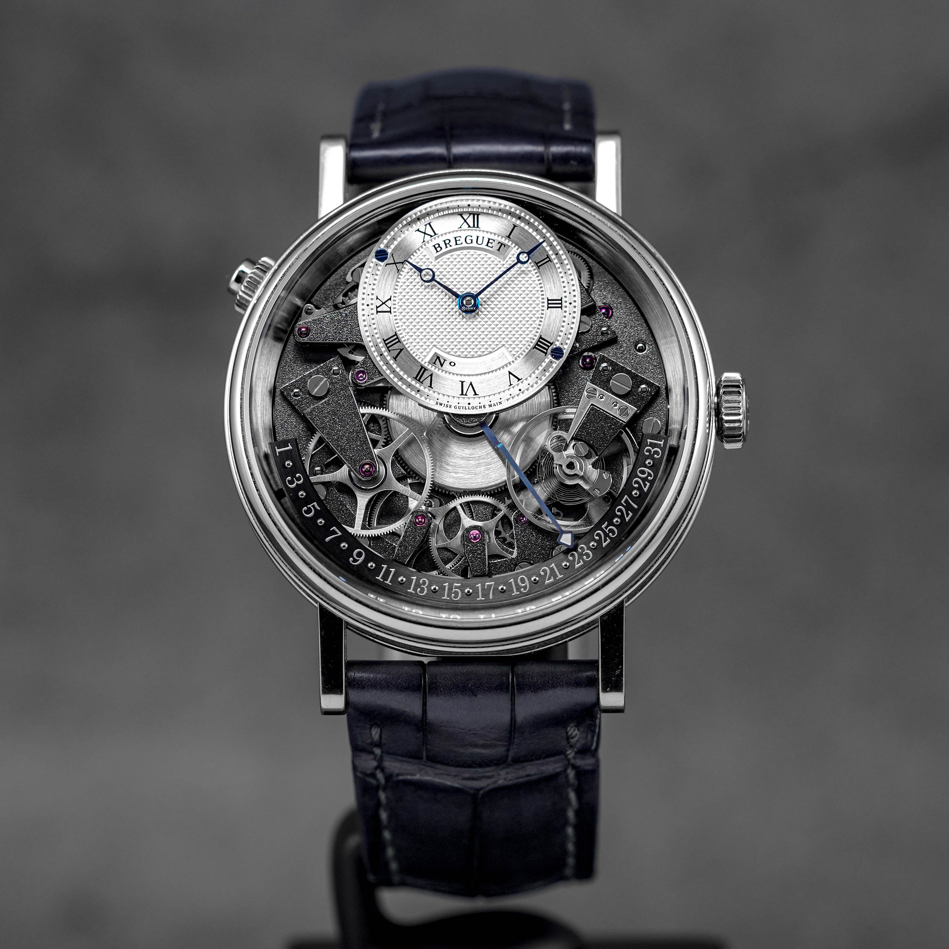 TRADITION RETROGRADE DATE 7597 WHITEGOLD ANTHRACITE DIAL (2023)