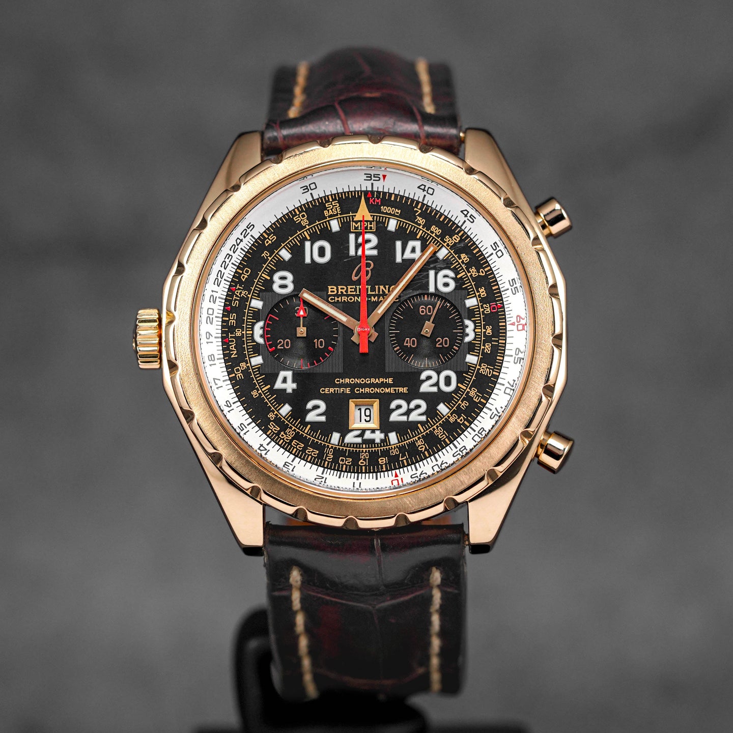 CHRONO-MATIC NAVITIMER 44MM ROSEGOLD CHRONOGRAPH LIMITED EDITION (WATCH ONLY)