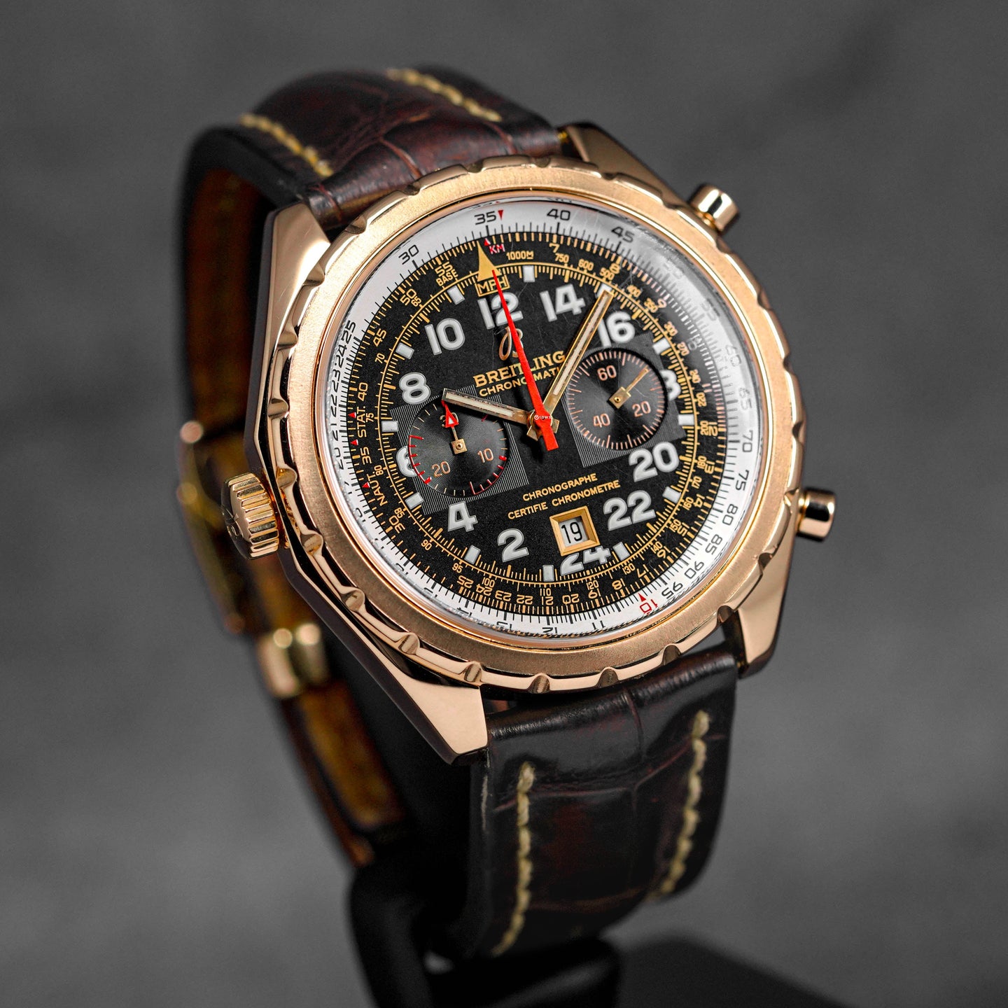 CHRONO-MATIC NAVITIMER 44MM ROSEGOLD CHRONOGRAPH LIMITED EDITION (WATCH ONLY)