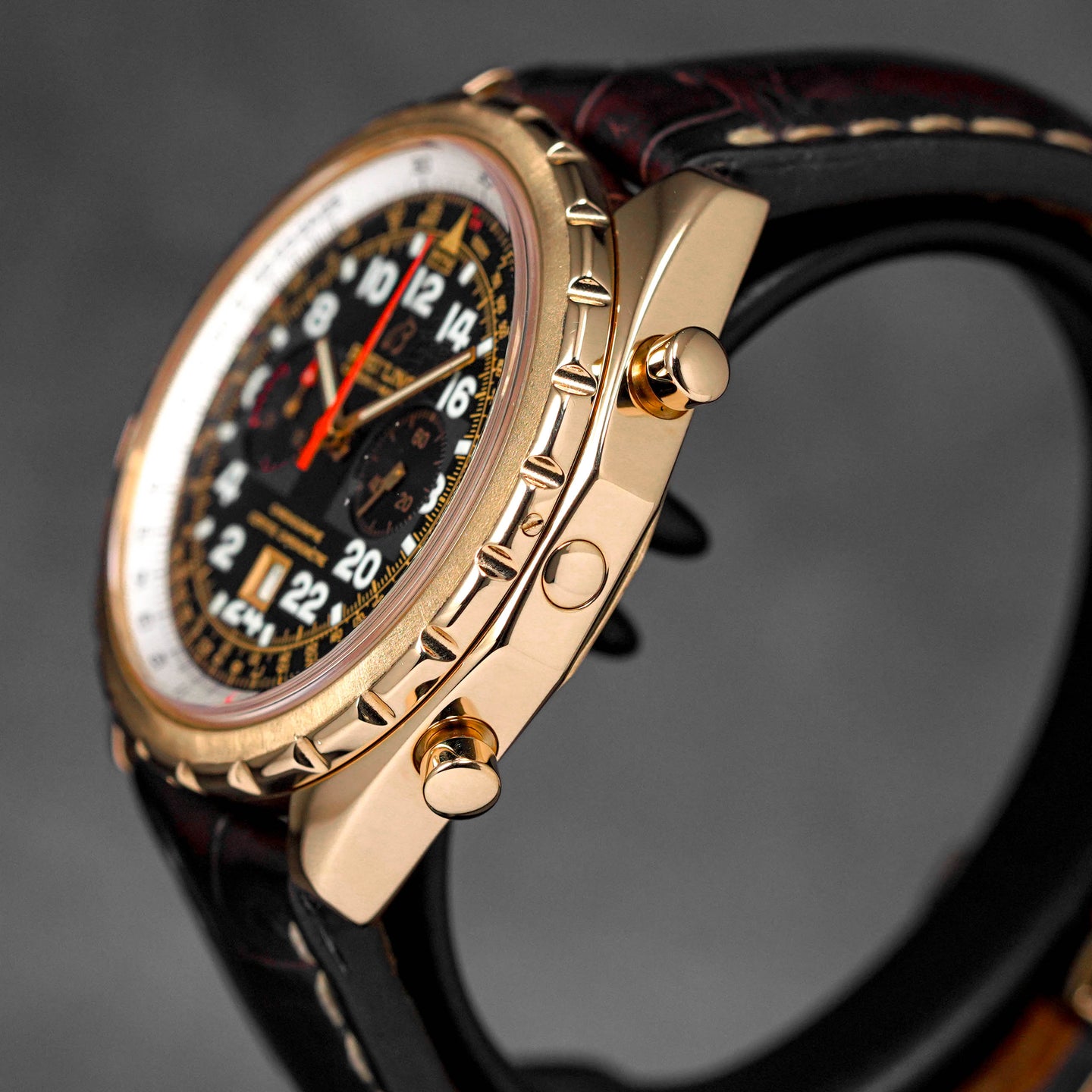 Harga Breitling Chrono Matic Rosegold