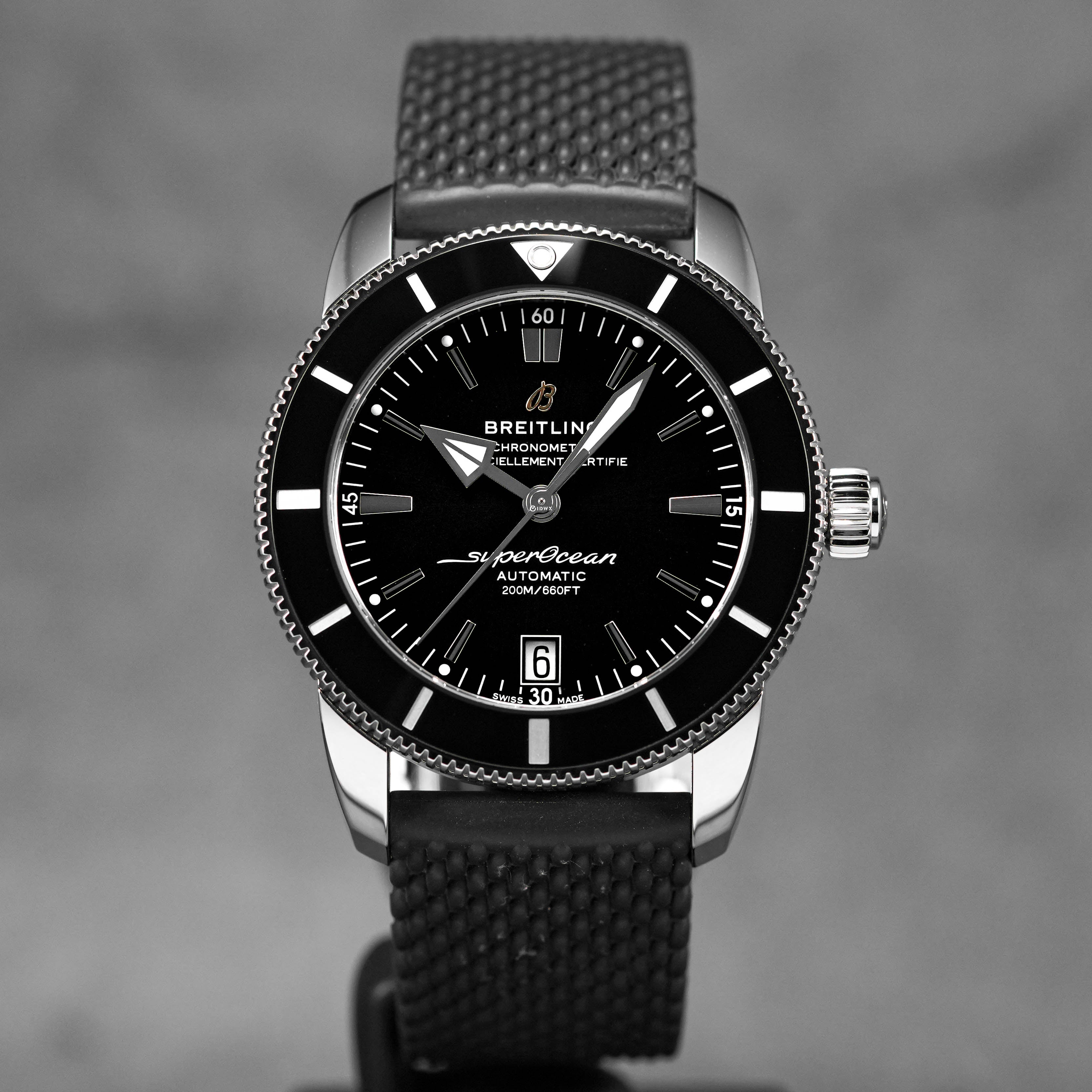 SUPEROCEAN HERITAGE B20 42MM BLACK DIAL (2022)