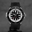 SUPEROCEAN 46MM BLACK DIAL LEATHER STRAP (WATCH ONLY)