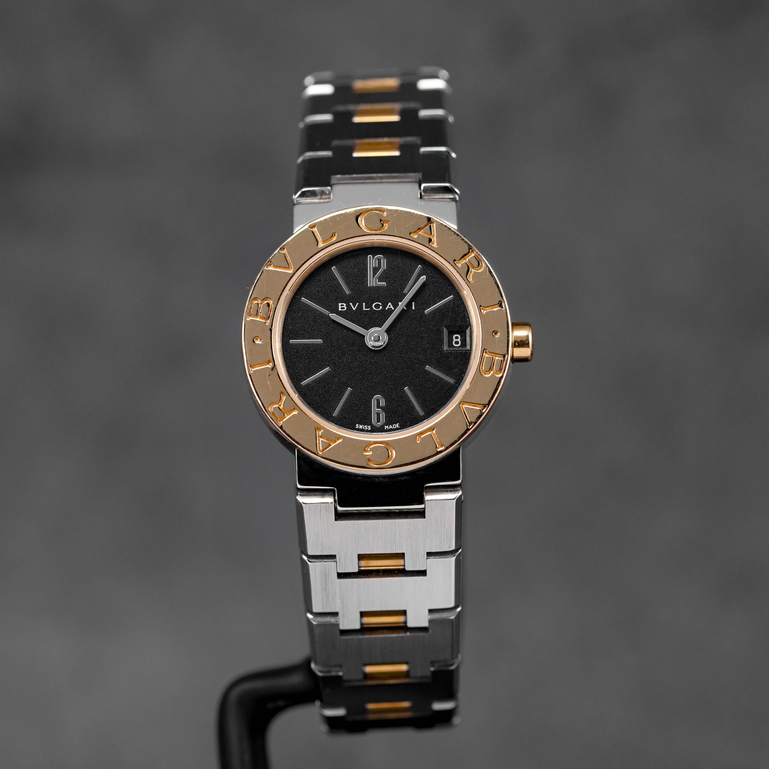 BB LADIES TWOTONE YELLOWGOLD BLACK DIAL (2004)