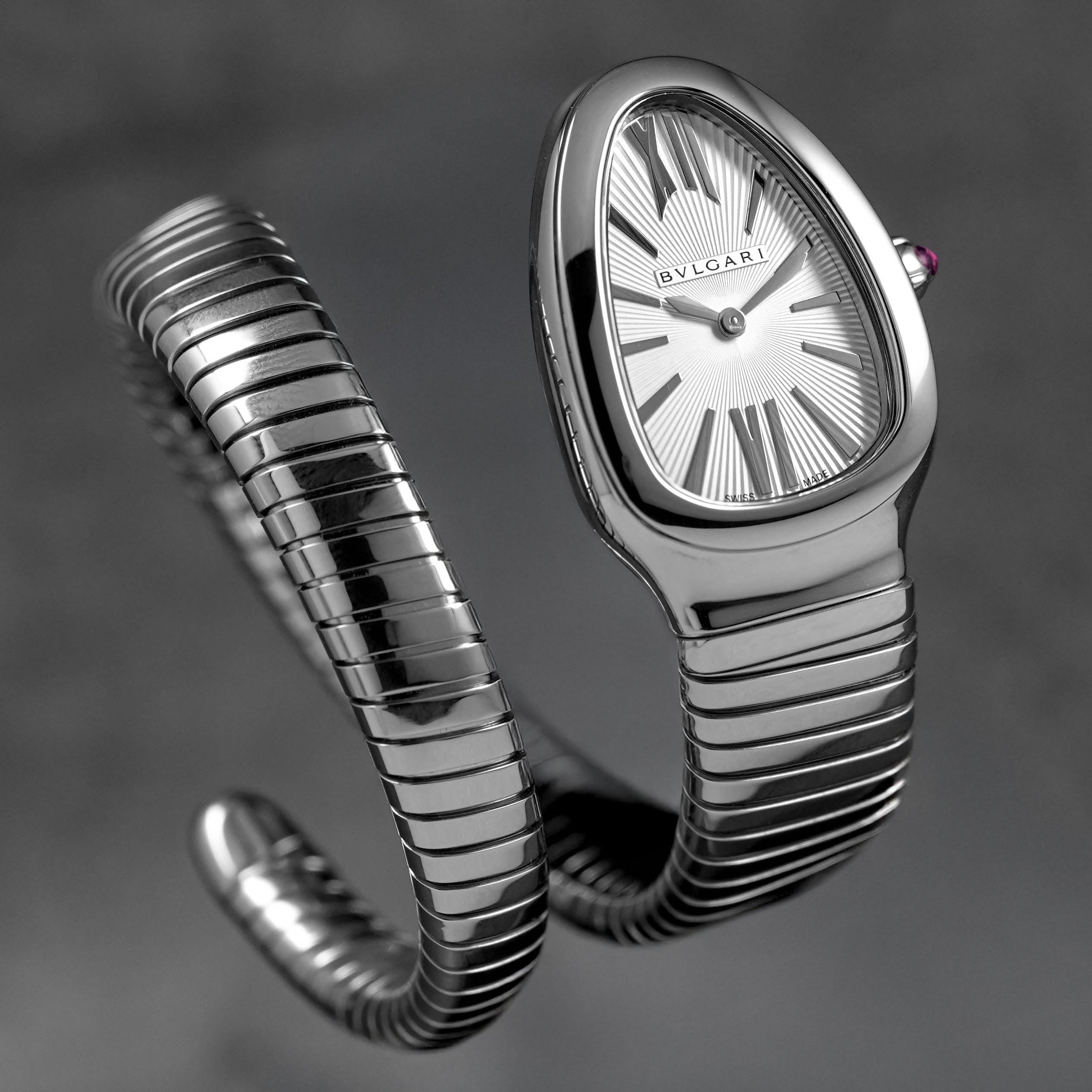 SERPENTI TUBOGAS SINGLE SPIRAL SILVER DIAL (2025)