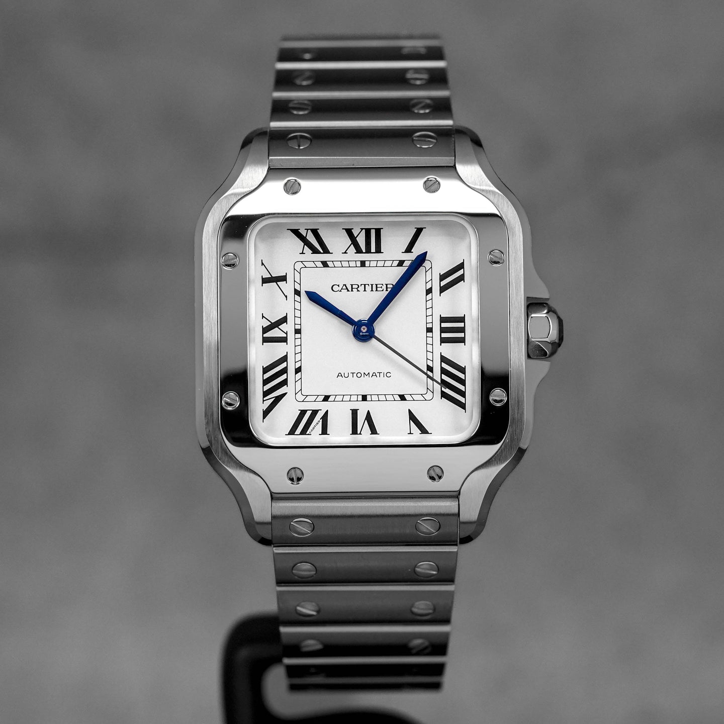 SANTOS DE CARTIER M WHITE DIAL (2024)