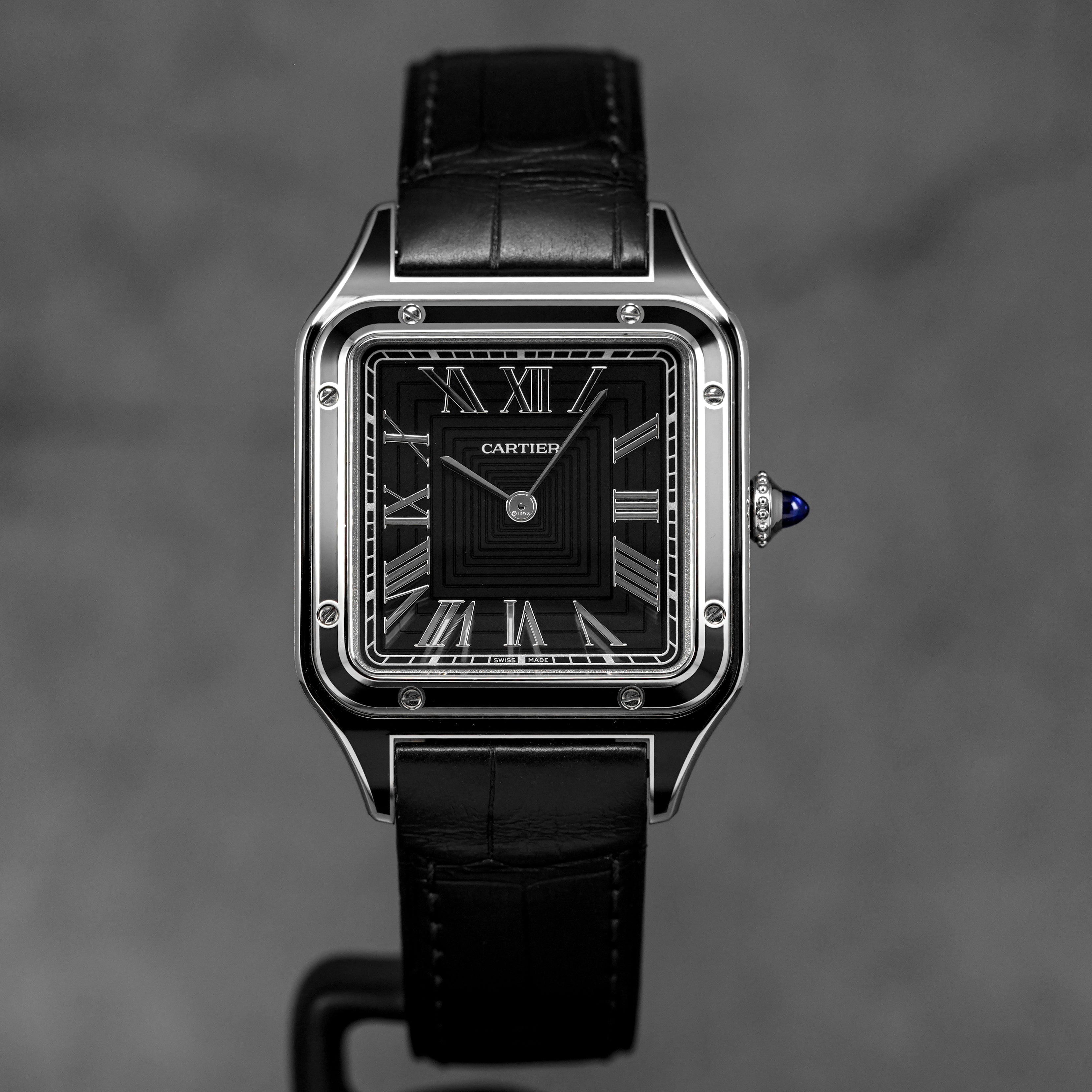SANTOS DUMONT L BLACK LACQUER DIAL (2025)
