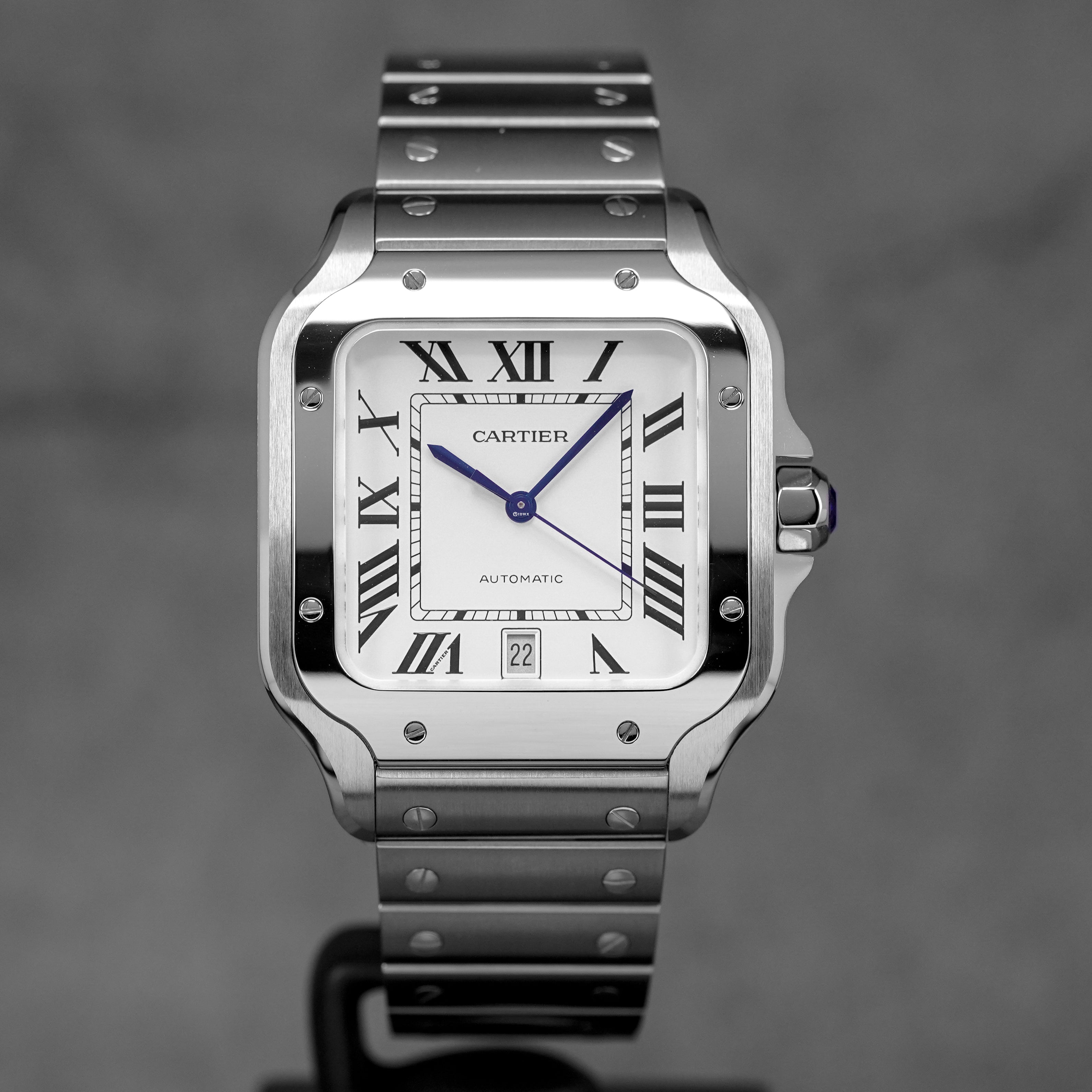 SANTOS DE CARTIER L SILVER DIAL (2025)