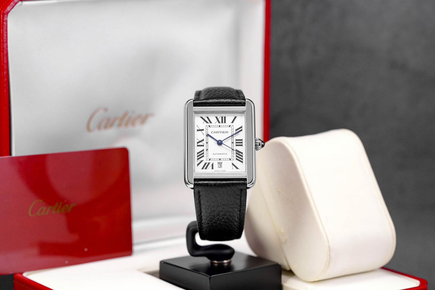 Harga Cartier Tank Solo XL Silver