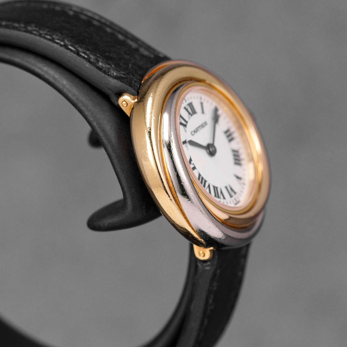 CARTIER TRINITY 27MM TRI-COLOR GOLD IVORY DIAL (WATCH ONLY) – ONELUXE