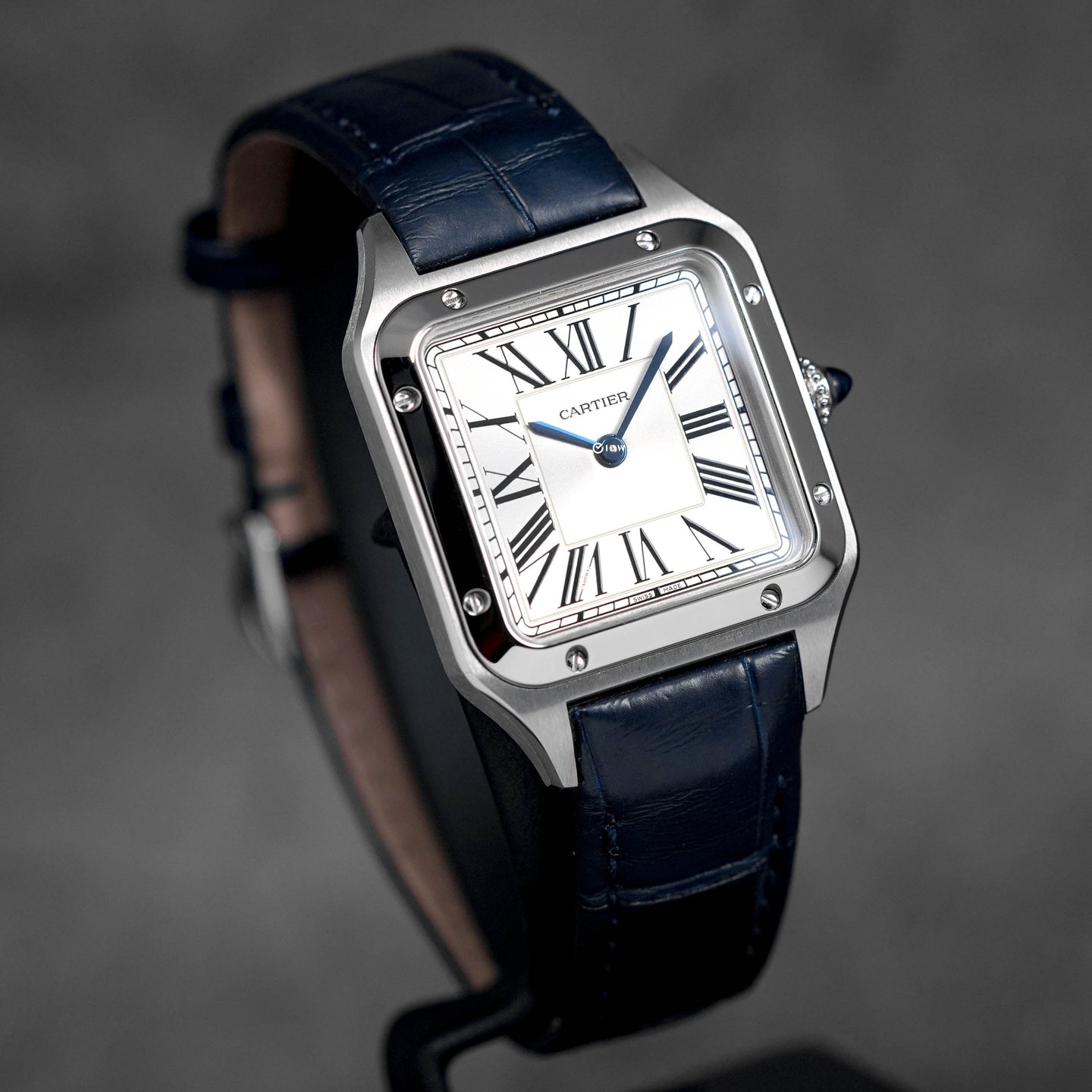 SANTOS DUMONT S SILVER DIAL QUARTZ (2021)