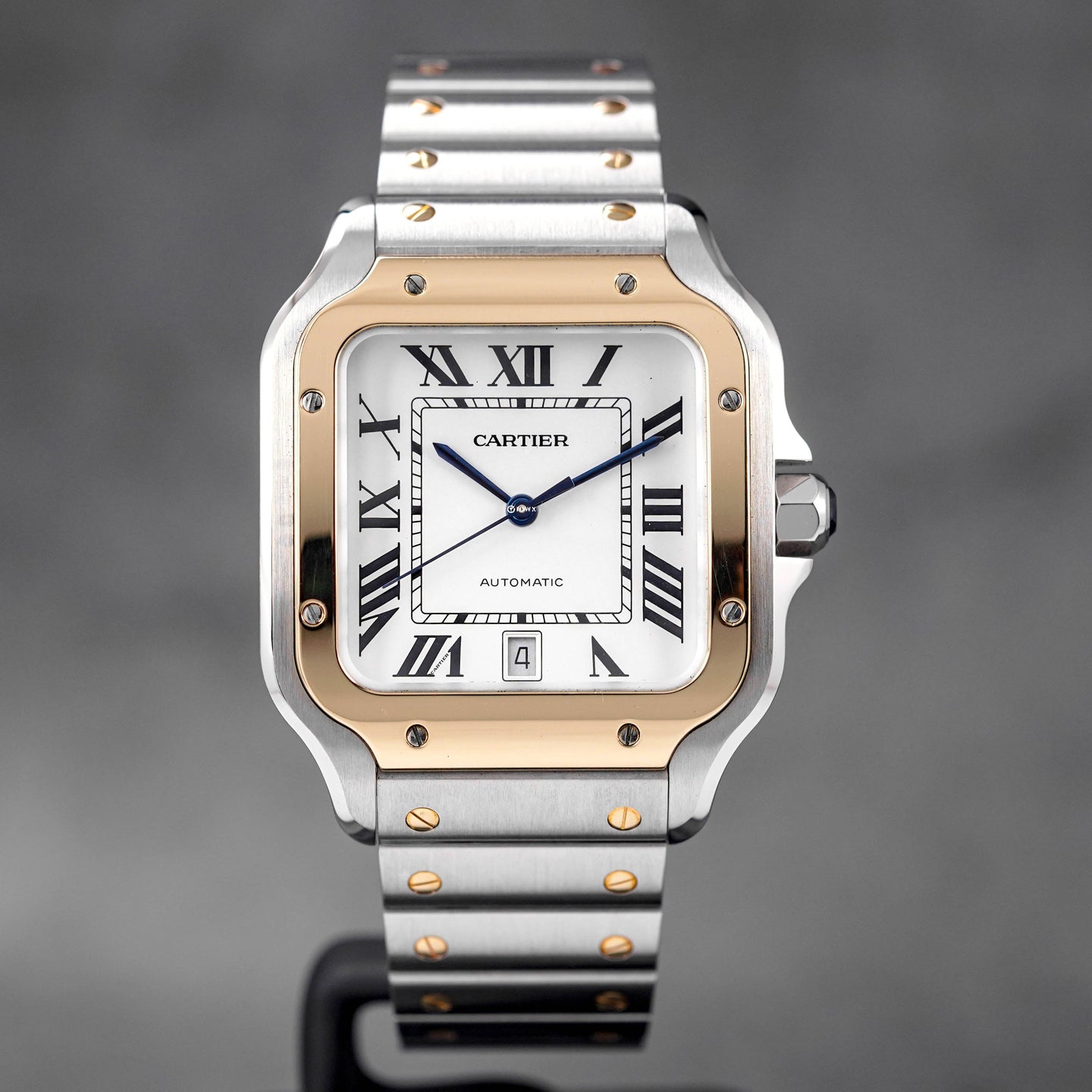 Cartier Santos White