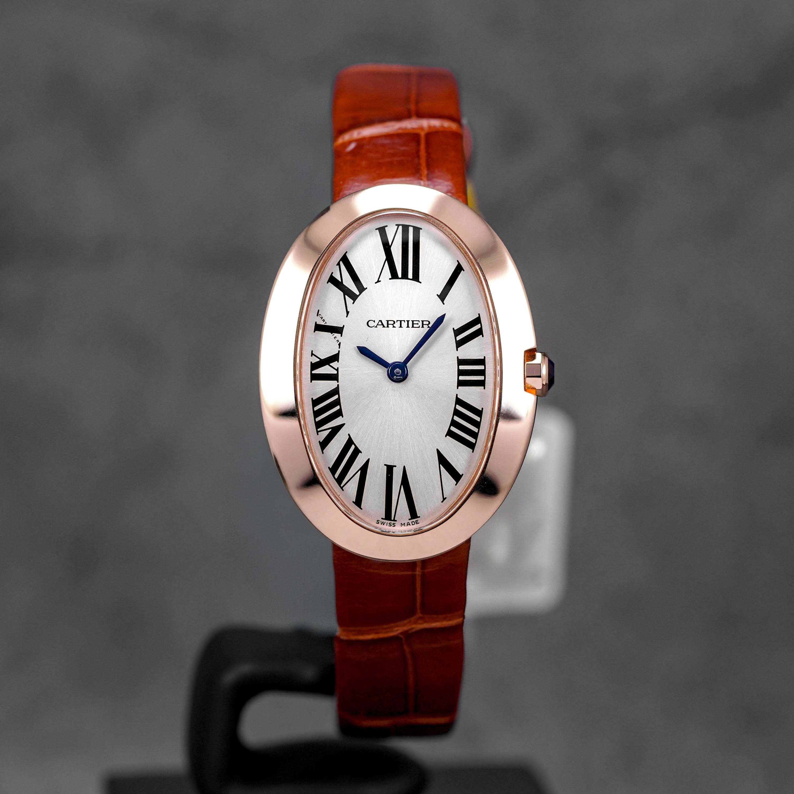 BAIGNOIRE MINI MODEL ROSEGOLD SILVER DIAL (2023)