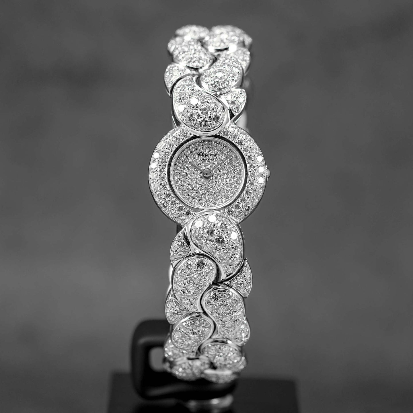 CASMIR PAVED DIAMOND-SET WHITEGOLD BANGLE (WATCH ONLY)