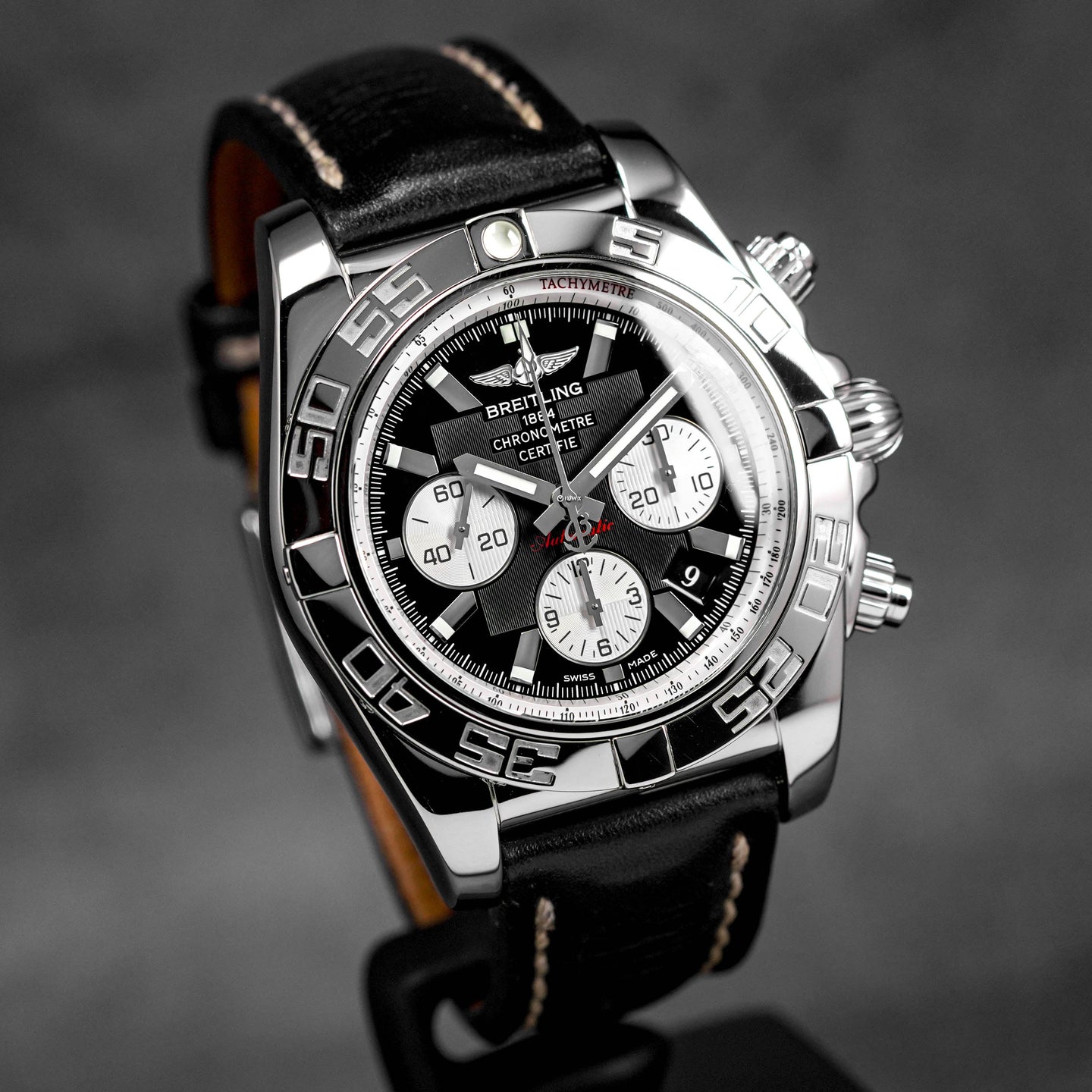 CHRONOMAT B01 44MM STEEL BLACK DIAL (WATCH ONLY)