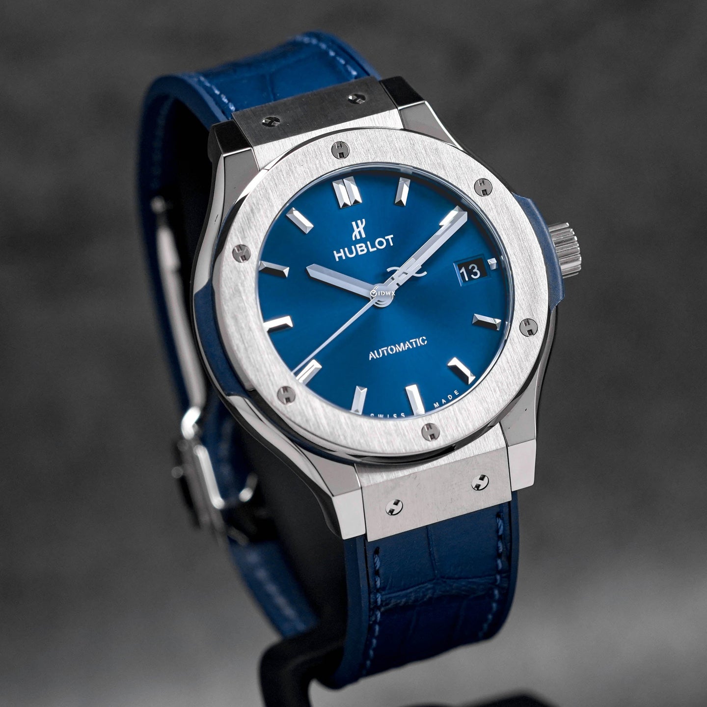 CLASSIC FUSION 38MM TITANIUM BLUE (2021)