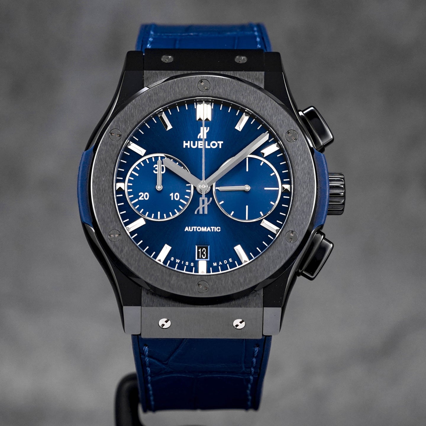 CLASSIC FUSION CHRONOGRAPH 45MM CERAMIC BLUE (2024)