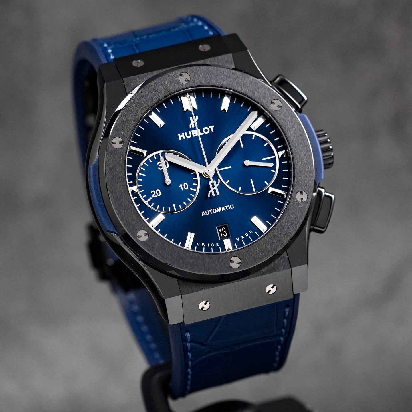 CLASSIC FUSION CHRONOGRAPH 45MM CERAMIC BLUE (2024)