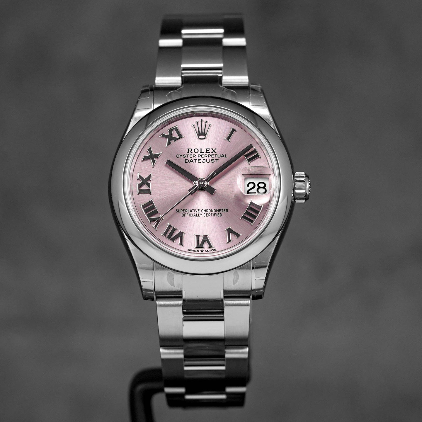 DATEJUST 31MM PINK ROMAN DIAL (2024)