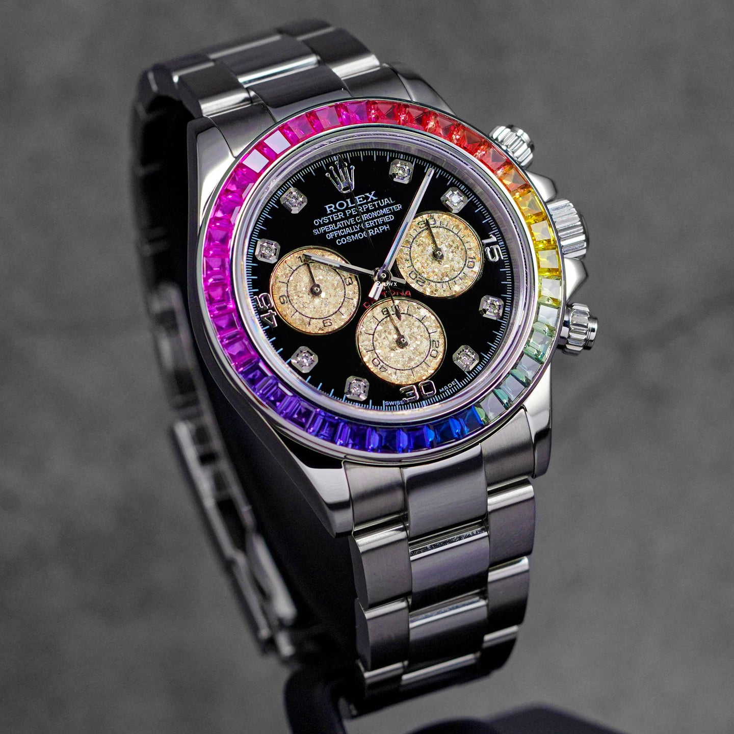 Daytona Steel Black Rainbow