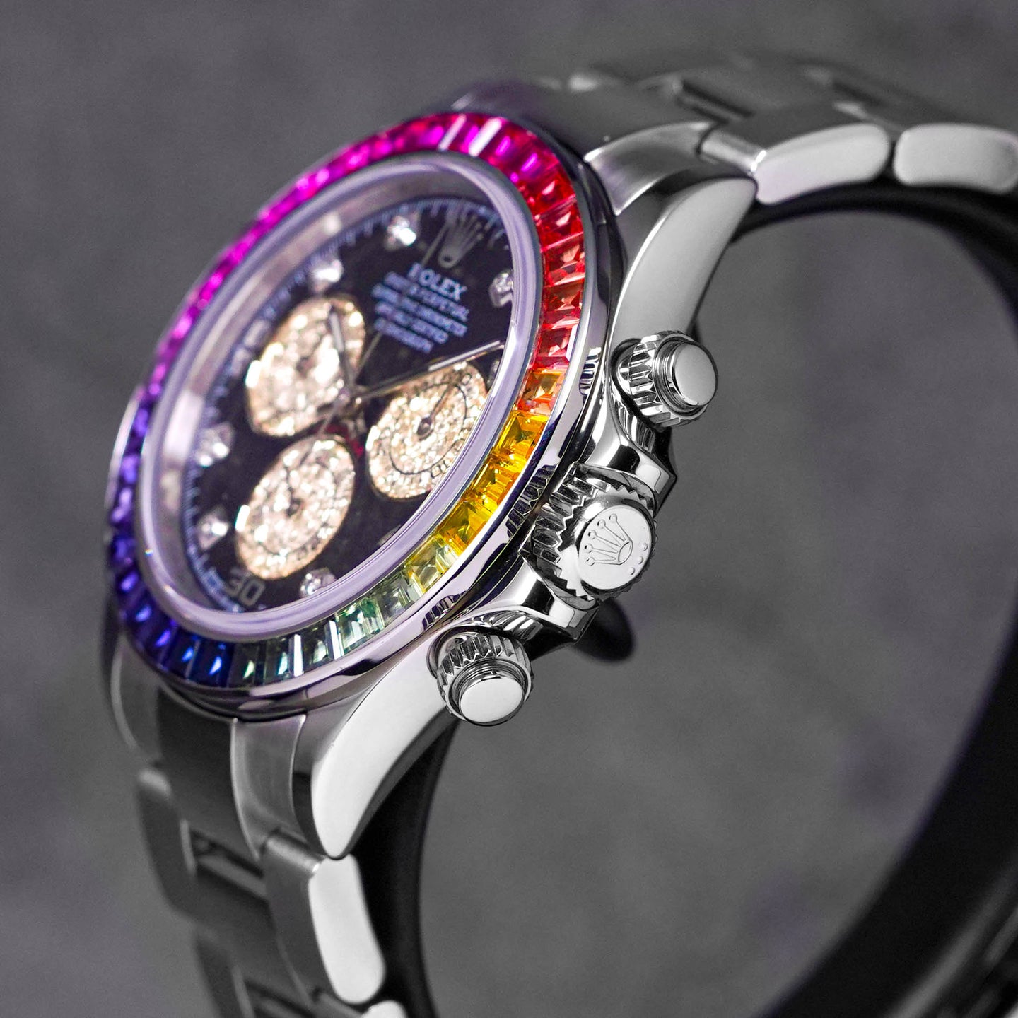 Daytona Steel Black Rainbow