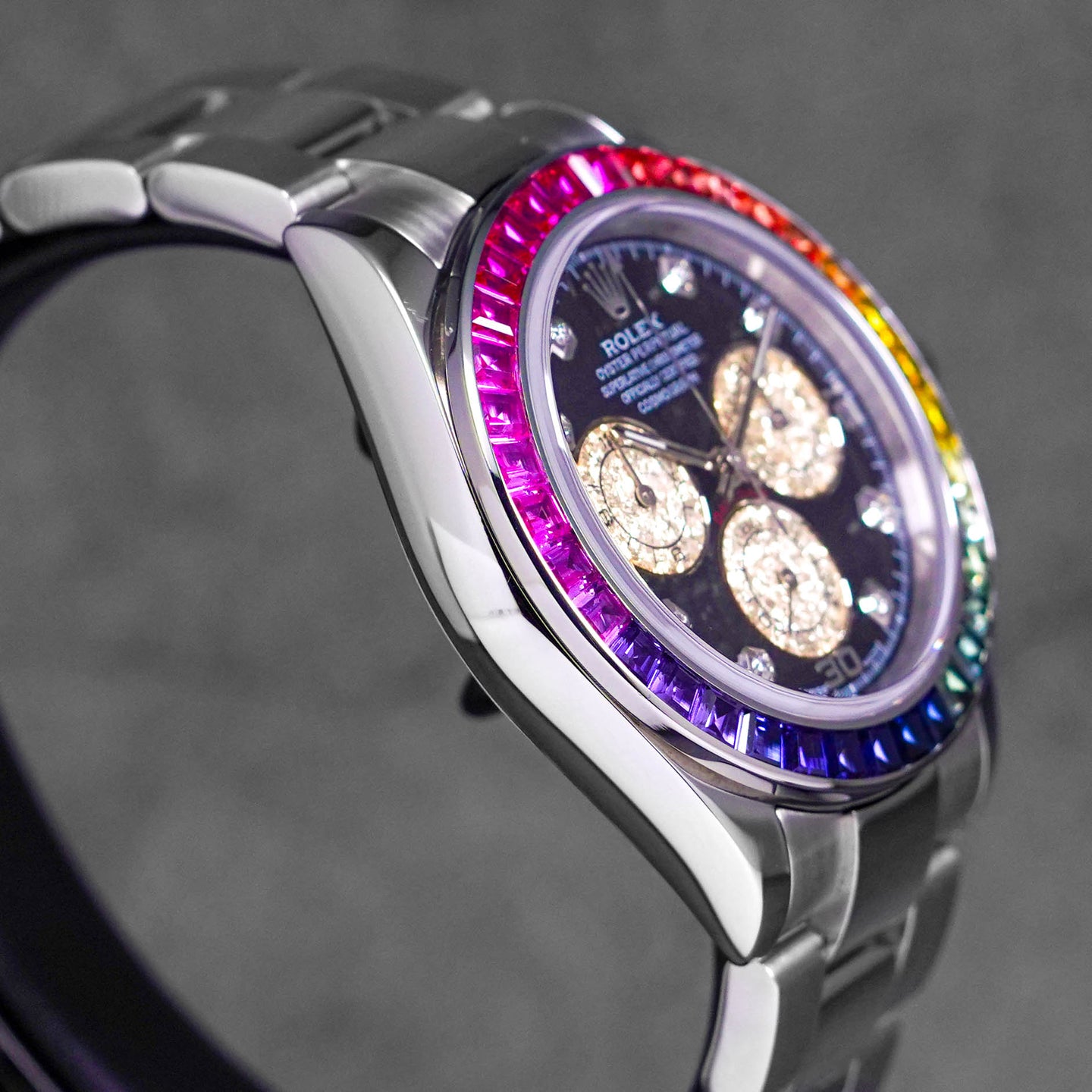 Daytona Steel Black Rainbow