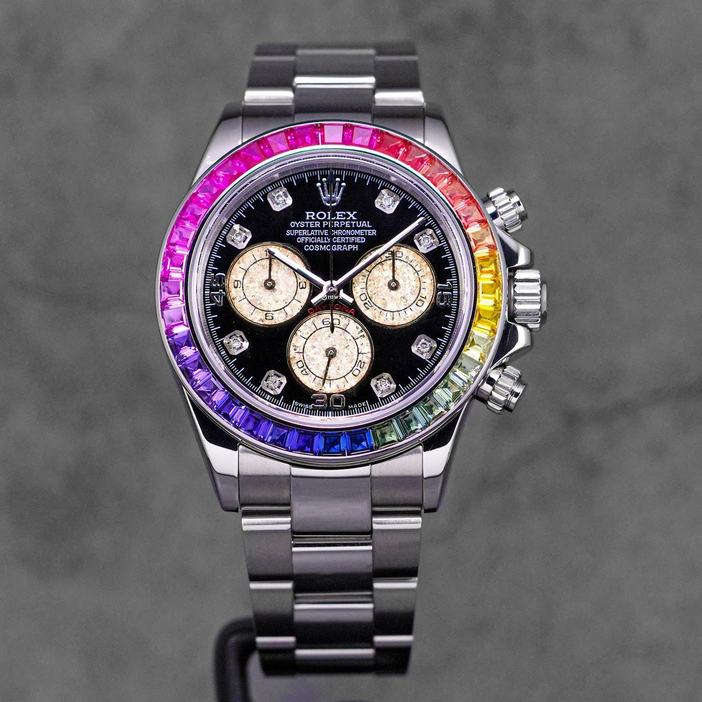 Daytona Steel Black Rainbow