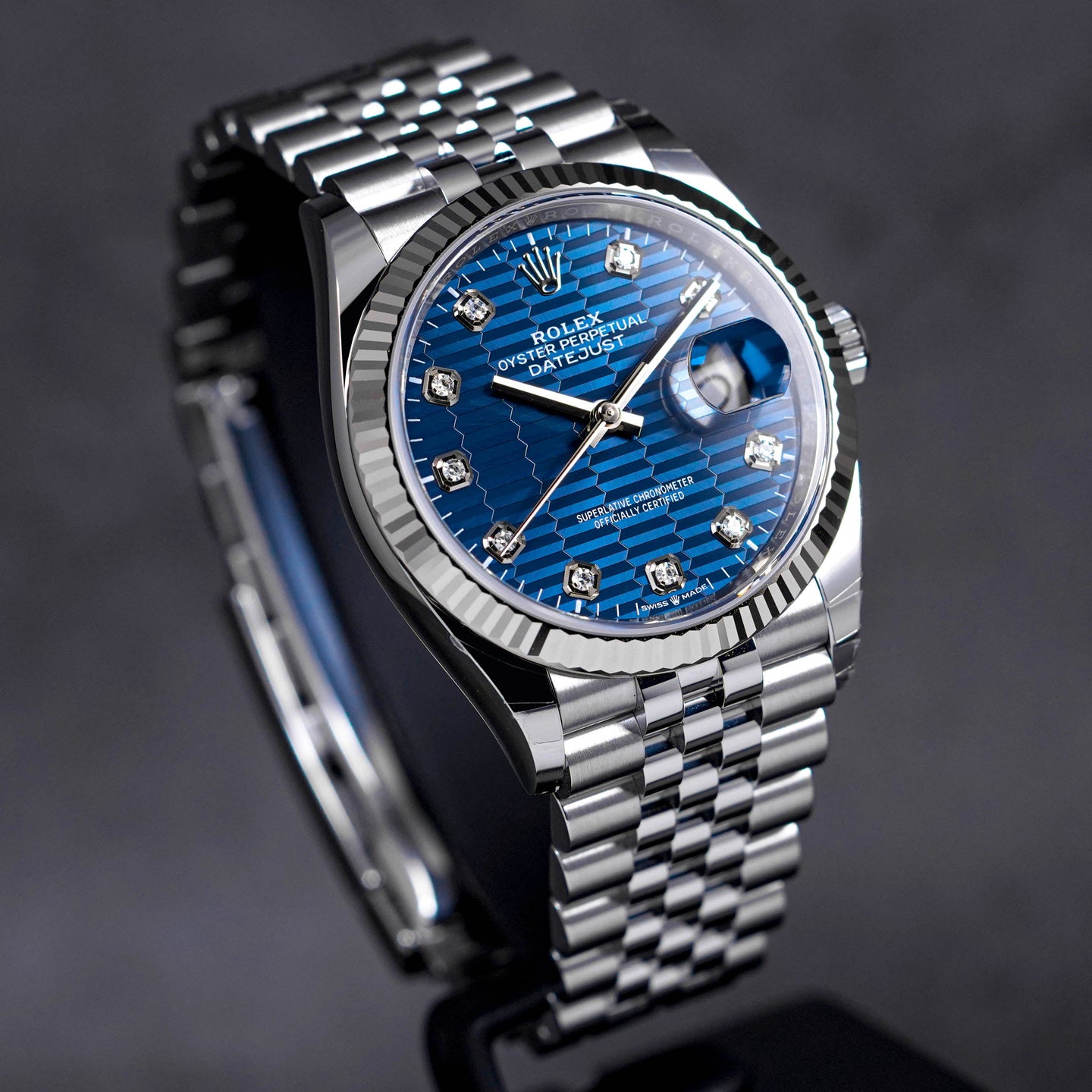 Rolex Datejust 36 Blue Fluted