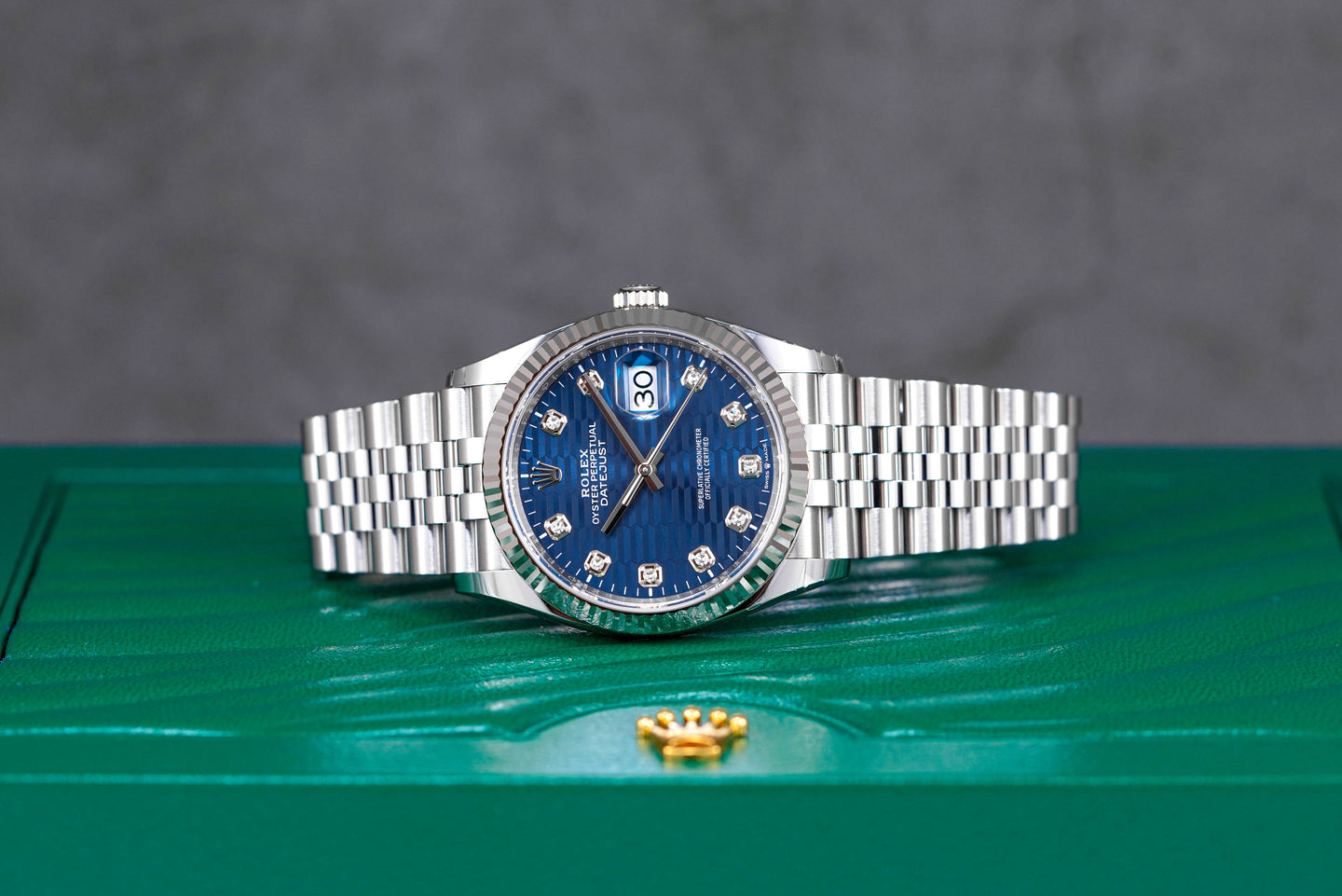 Rolex Datejust 36 Blue Fluted