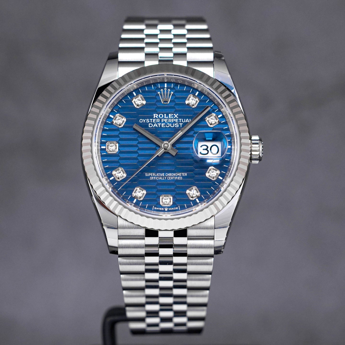 Rolex Datejust 36 Blue Fluted