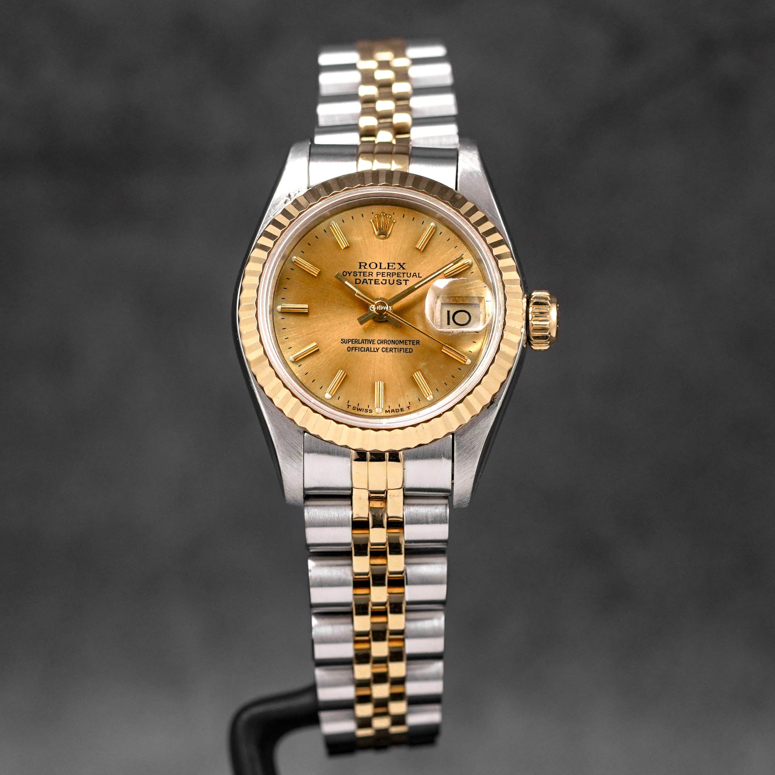 DATEJUST 26MM TWOTONE YELLOWGOLD CHAMPAGNE DIAL (1993)