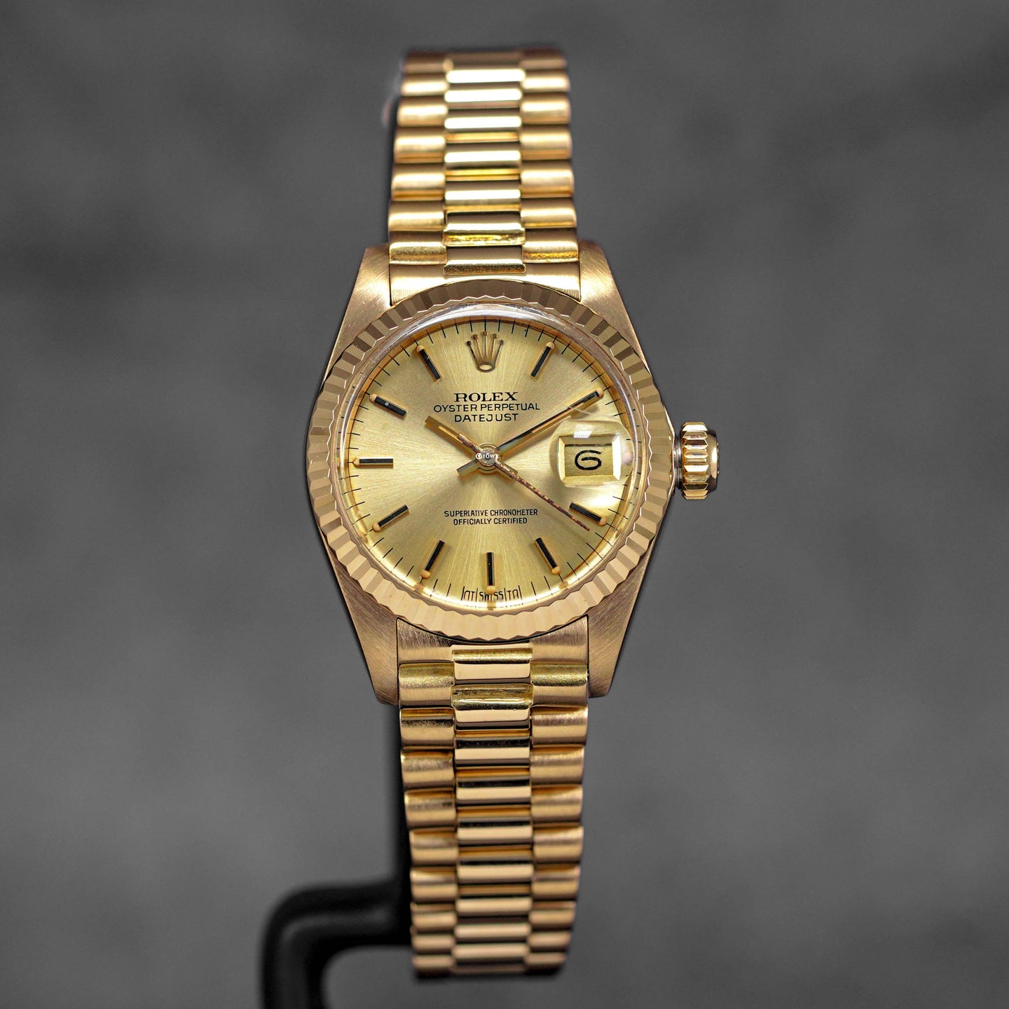 DATEJUST 26MM YELLOWGOLD CHAMPAGNE DIAL (CIRCA 1978)