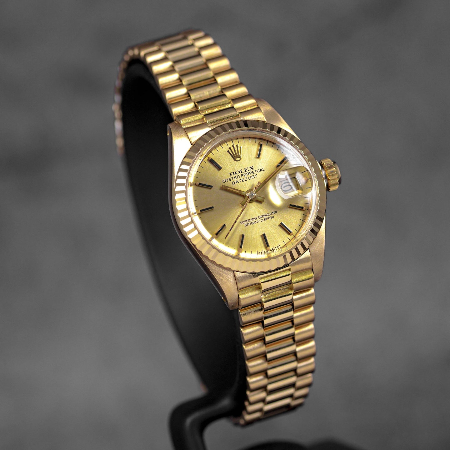 DATEJUST 26MM YELLOWGOLD CHAMPAGNE DIAL (CIRCA 1978)