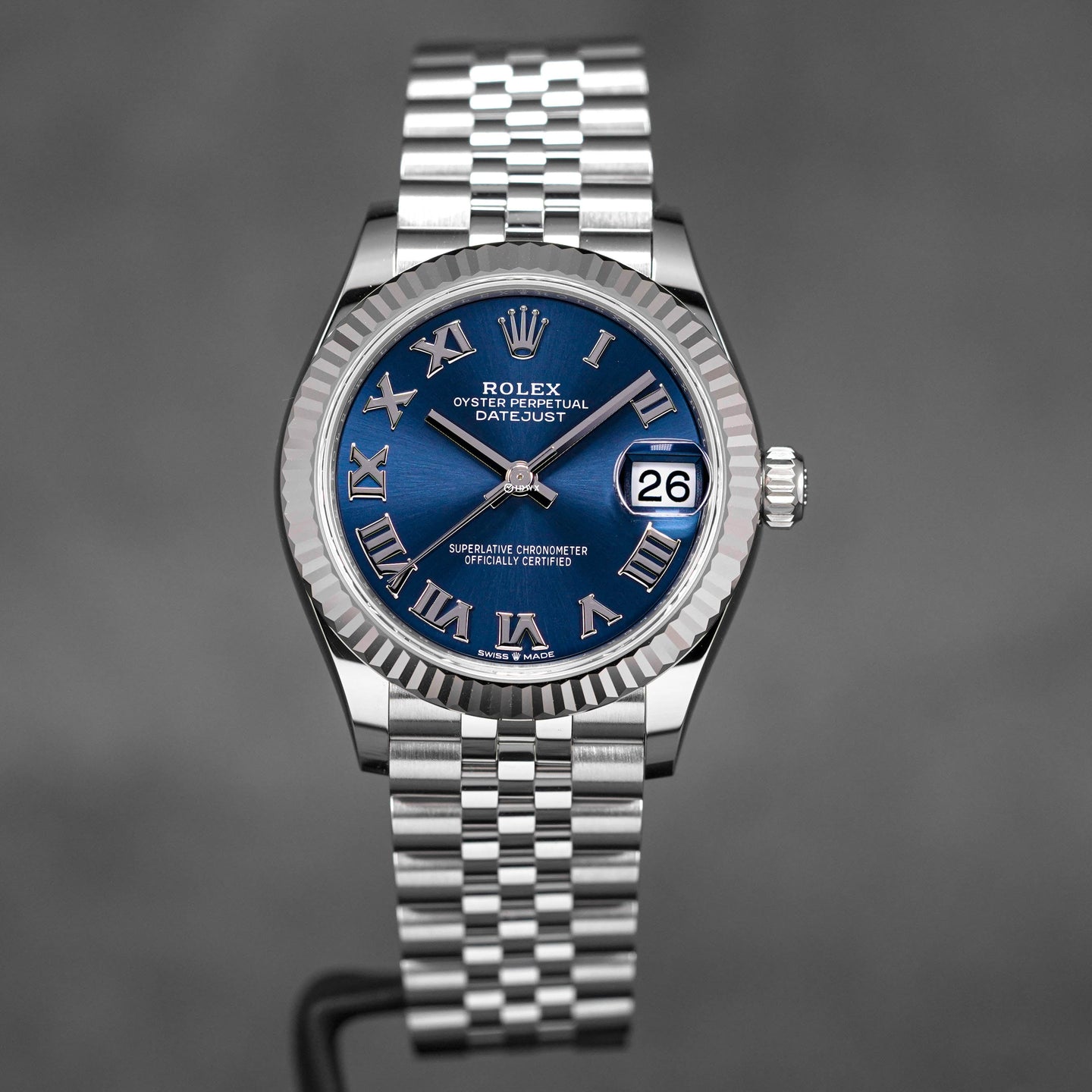 DATEJUST 31MM BLUE ROMAN DIAL (2024)