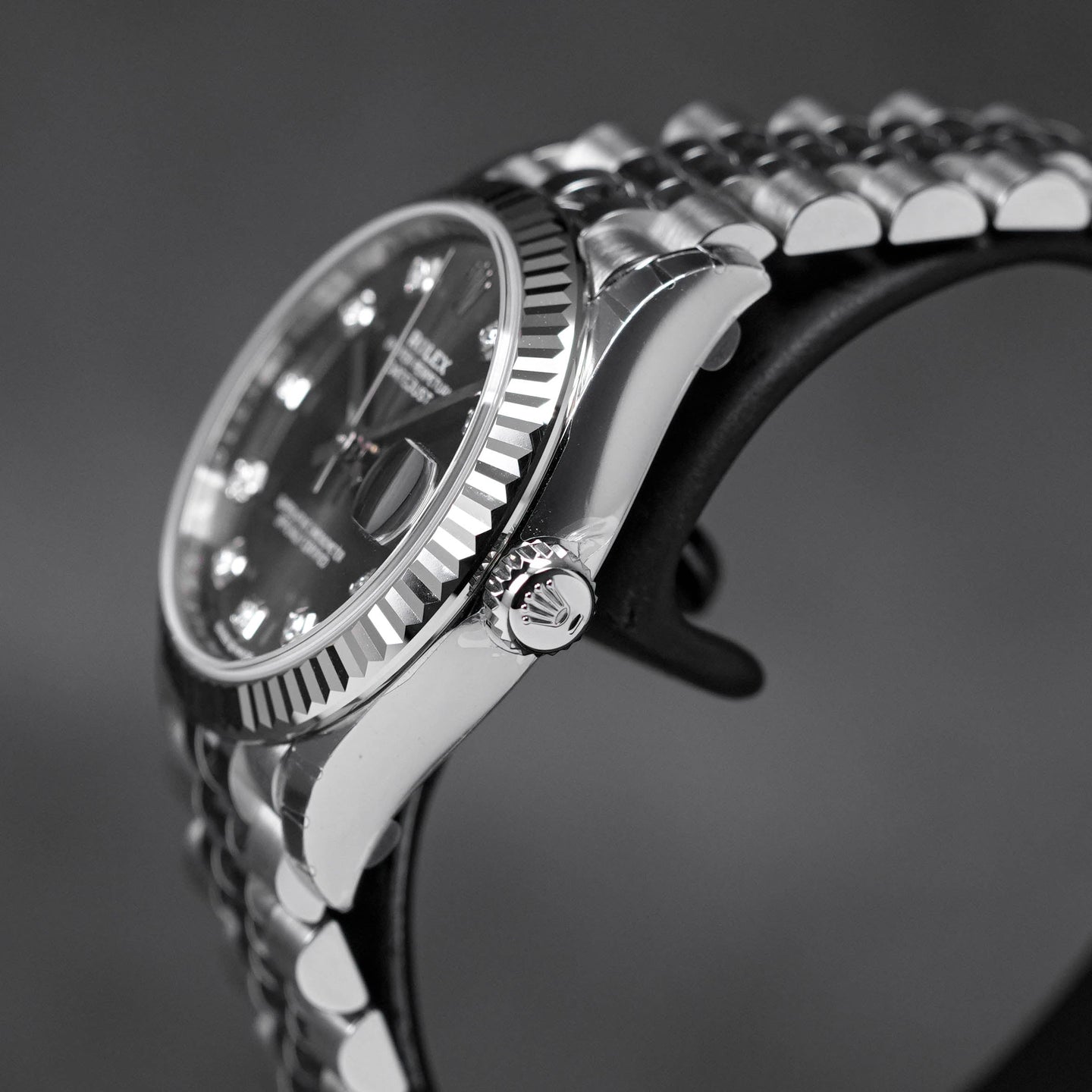 Datejust 31 Rhodium Diamond