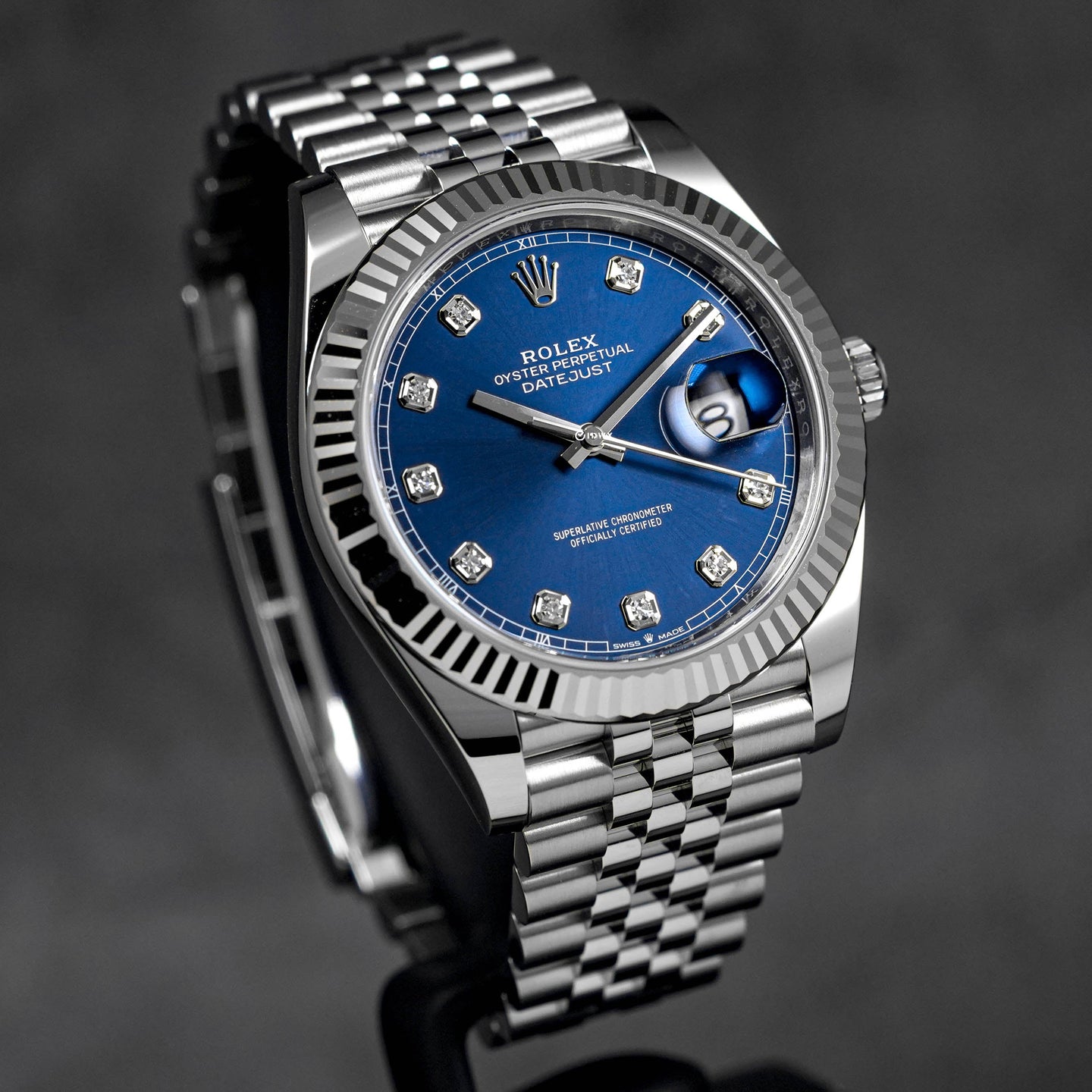 Datejust 41 Blue Diamond