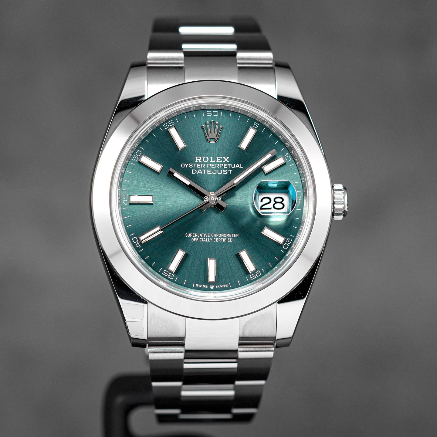 Datejust 41mm Mint Green