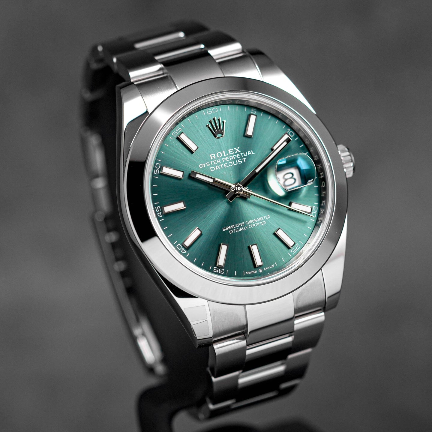 Datejust 41mm Mint Green