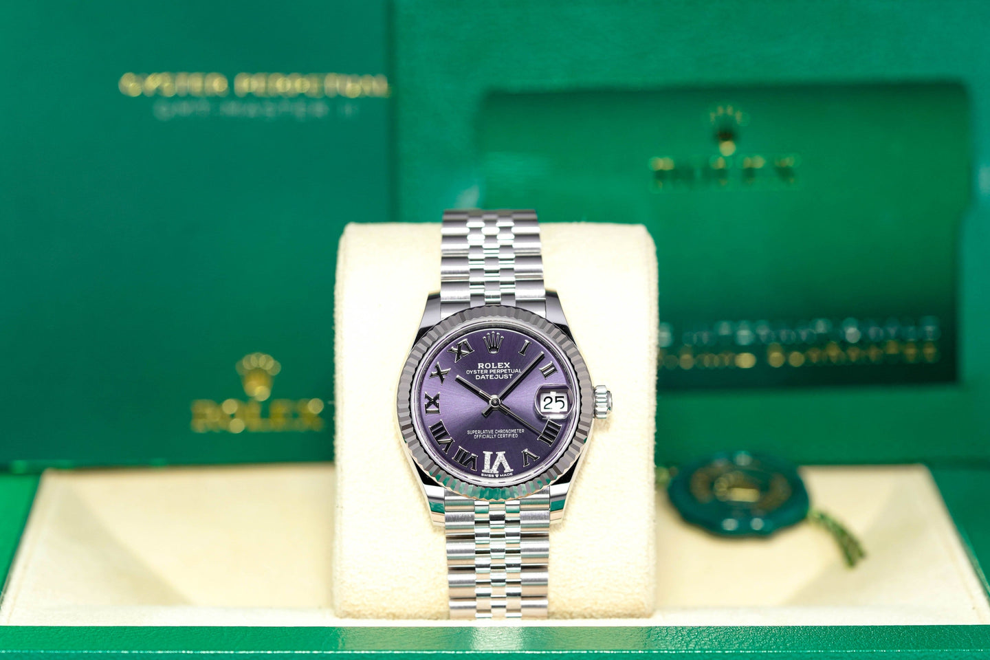 Harga Rolex Datejust Aubergine Roman Indonesia