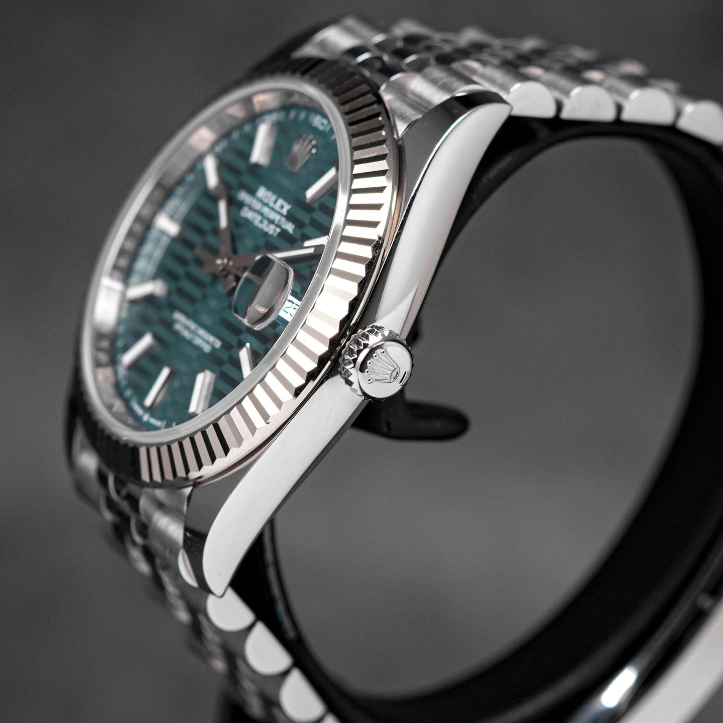 Datejust Mint Green Fluted Dial