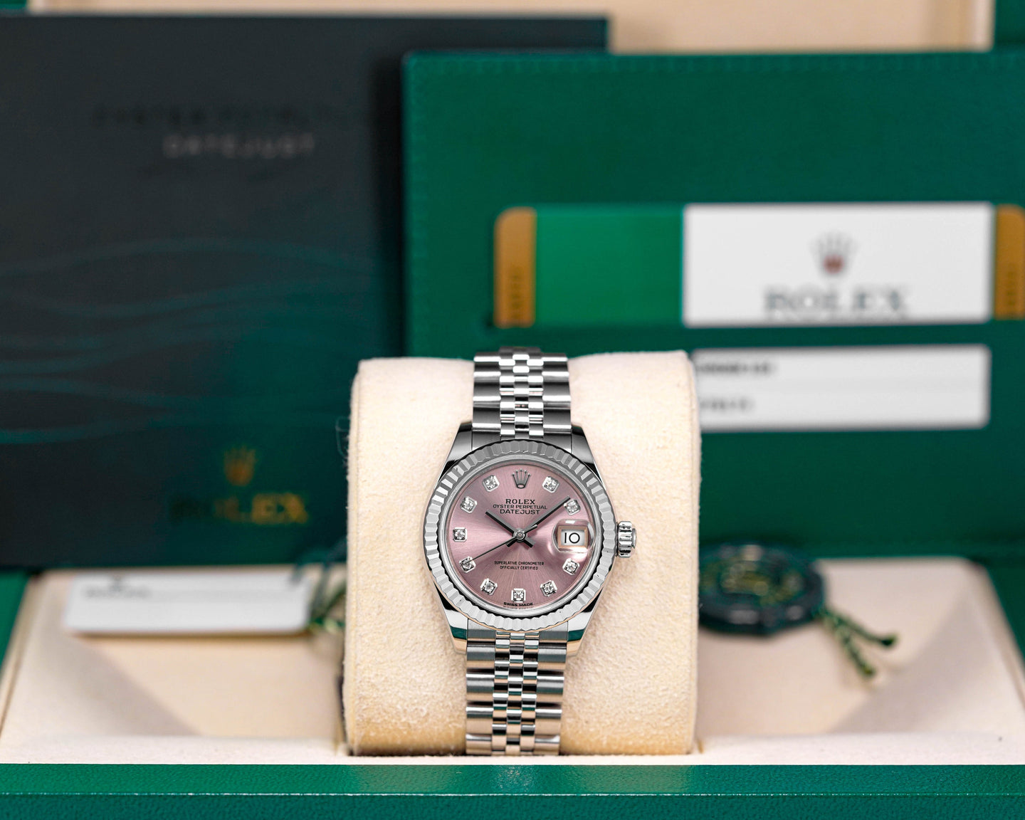 Datejust 28 Pink Diamond Indonesia