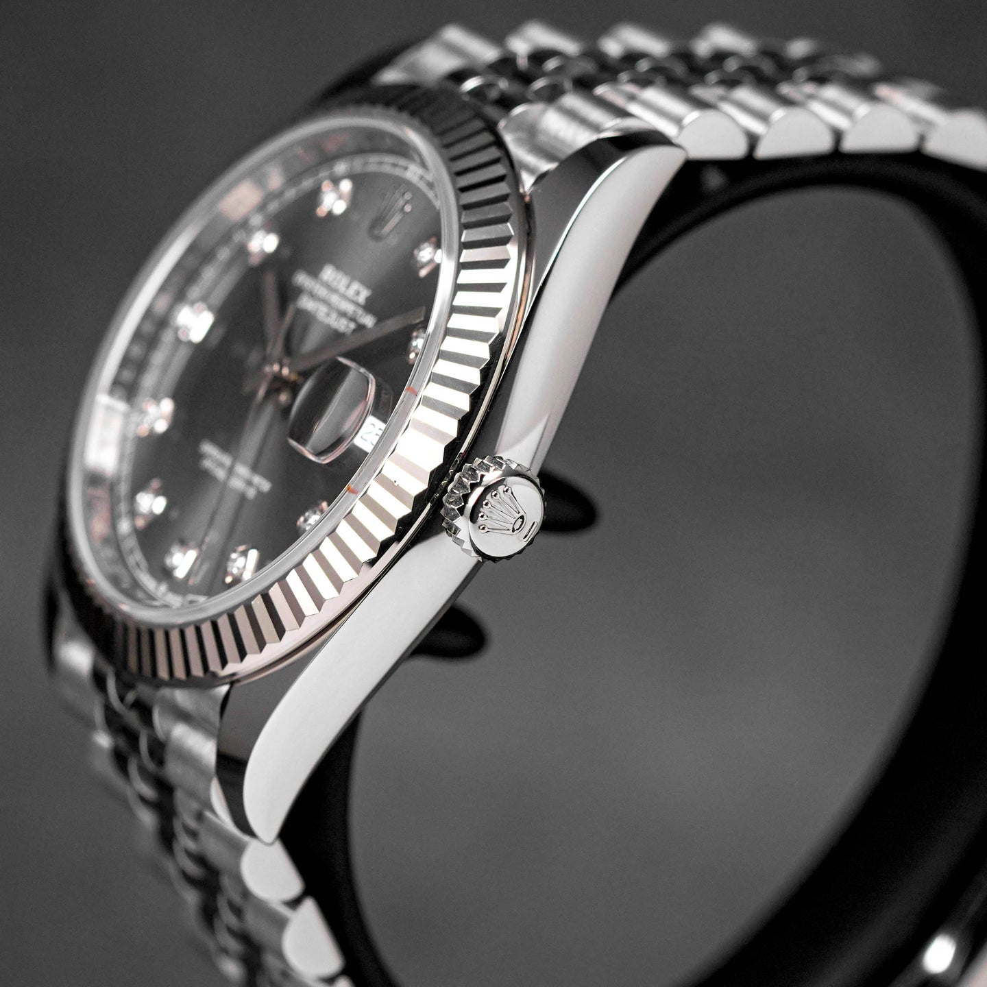 Datejust 41 Rhodium Diamond