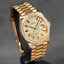 DAYDATE 36MM YELLOWGOLD DIAMOND-PAVED RAINBOW BAGUETTE DIAL DIAMOND BEZEL (2023)