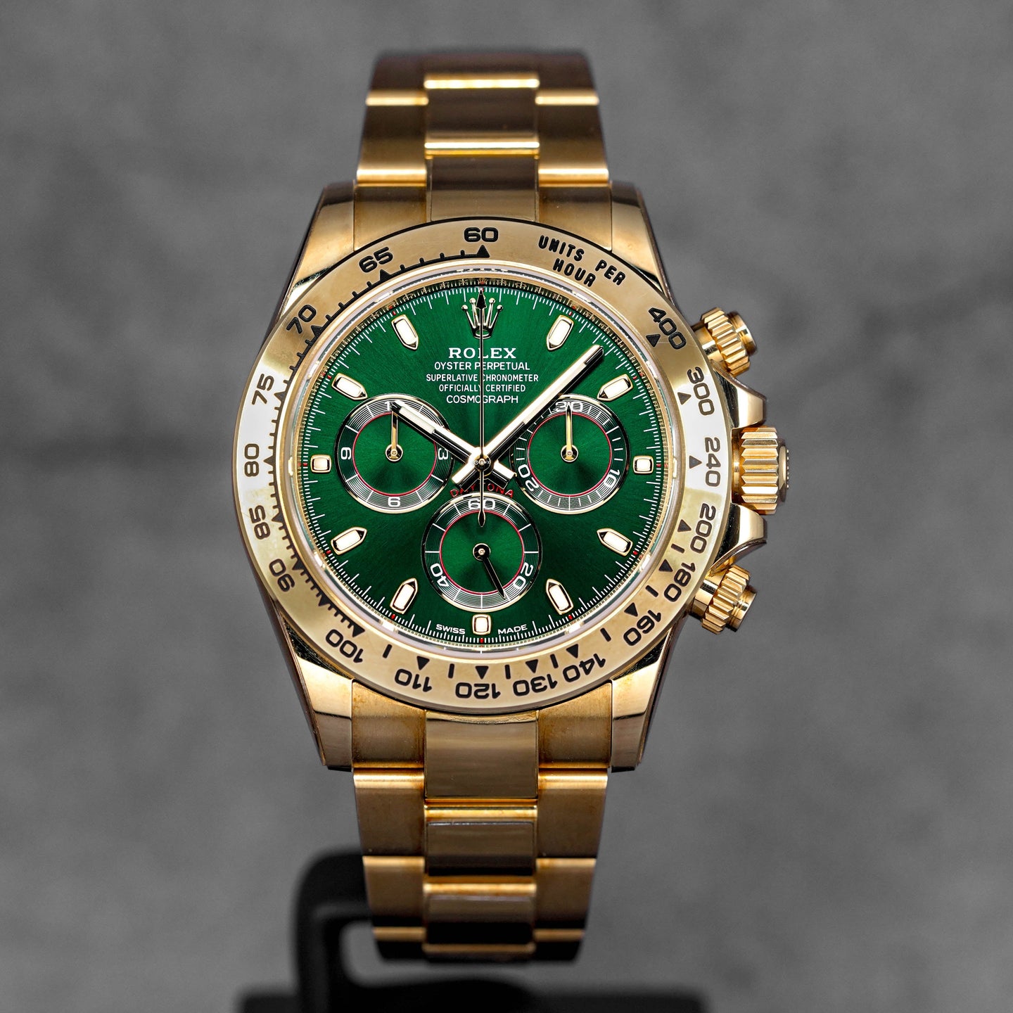 DAYTONA YELLOWGOLD GREEN DIAL 'JOHN MAYER' (2019)