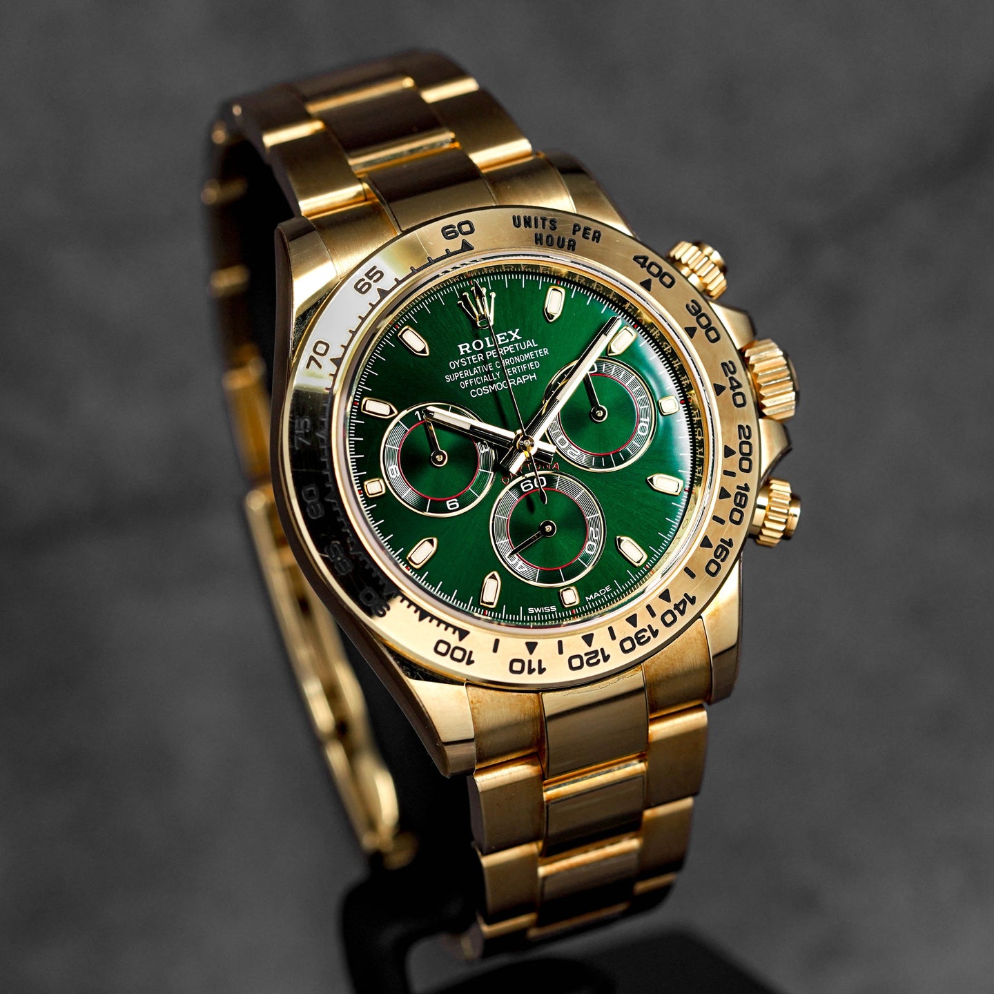 DAYTONA YELLOWGOLD GREEN DIAL 'JOHN MAYER' (2019)